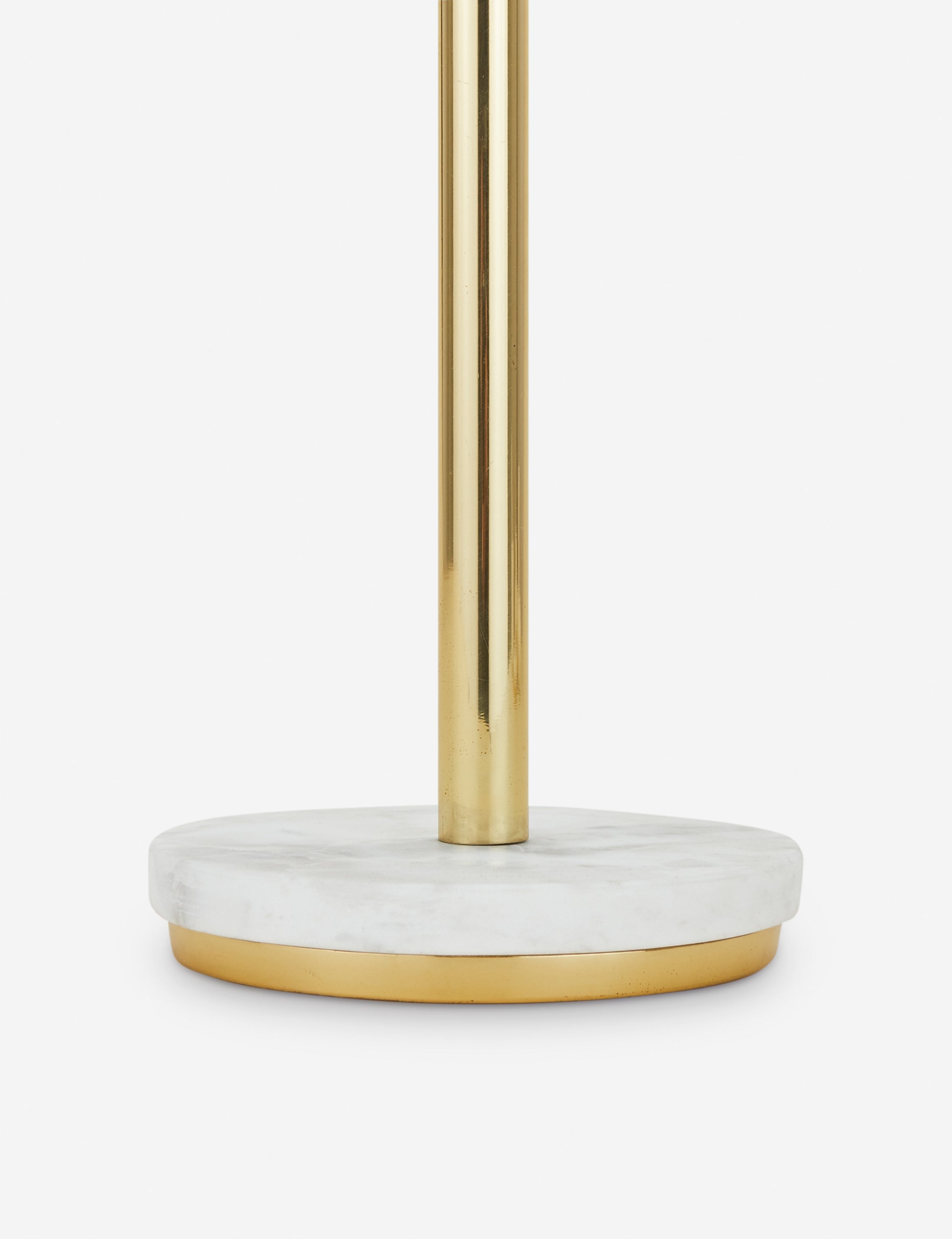 Lulu and Georgia Simple Marble Paper Towel Holder by Hawkins New York - view 3