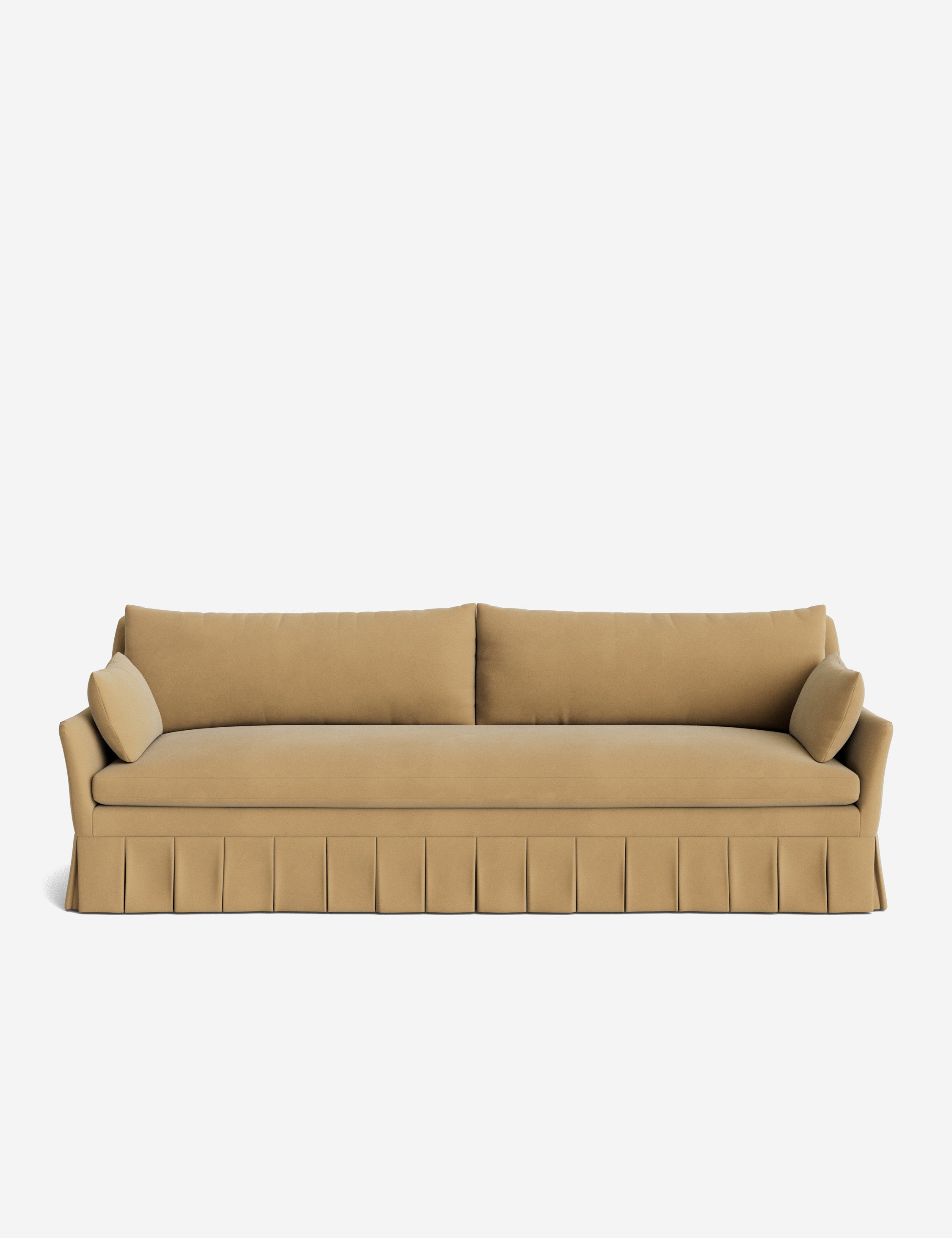 Lulu and Georgia Portola Pleated Sofa - view 9