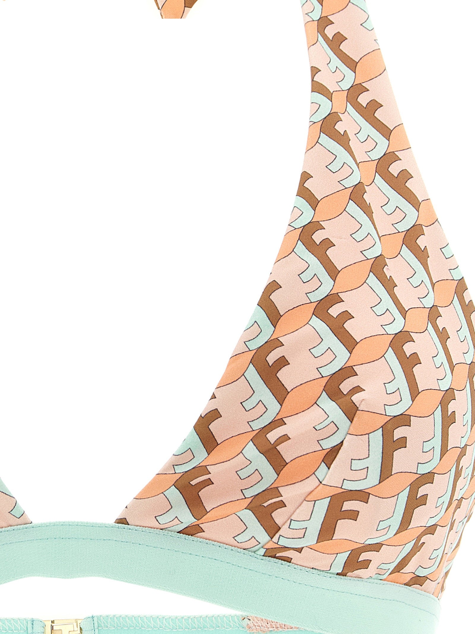 Fendi Ff Waves Bikini Top - view 3