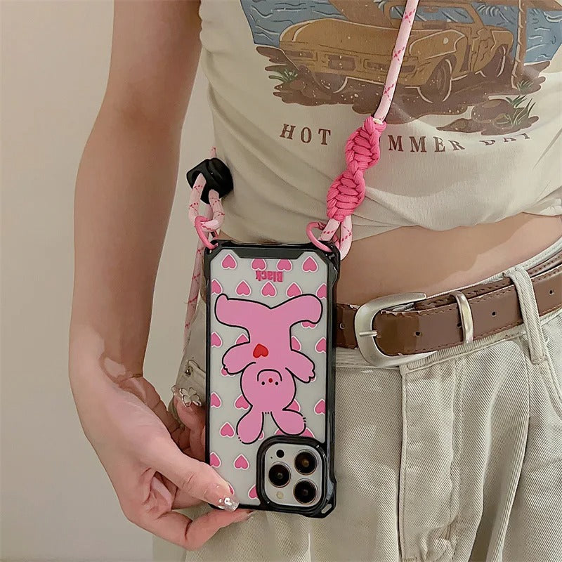 Peeperly Rabbit Delight Charming Phone Case – No Color - view 7