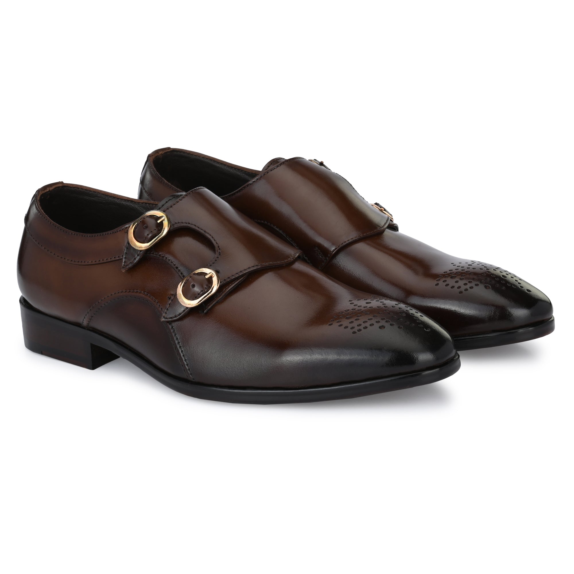 Egoss Shoes Formal Double Monks For Men by Egoss