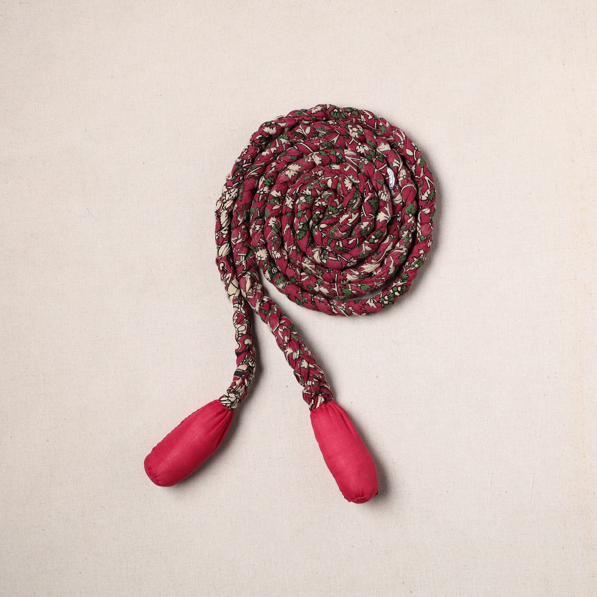 NOORI BAZAR Handmade Upcycled Fabric Skipping Rope 17