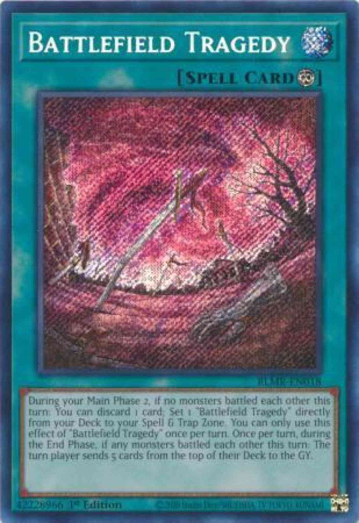 Yu-Gi-Oh! Battlefield Tragedy - BLMR-EN018 - Secret Rare - 1st Edition