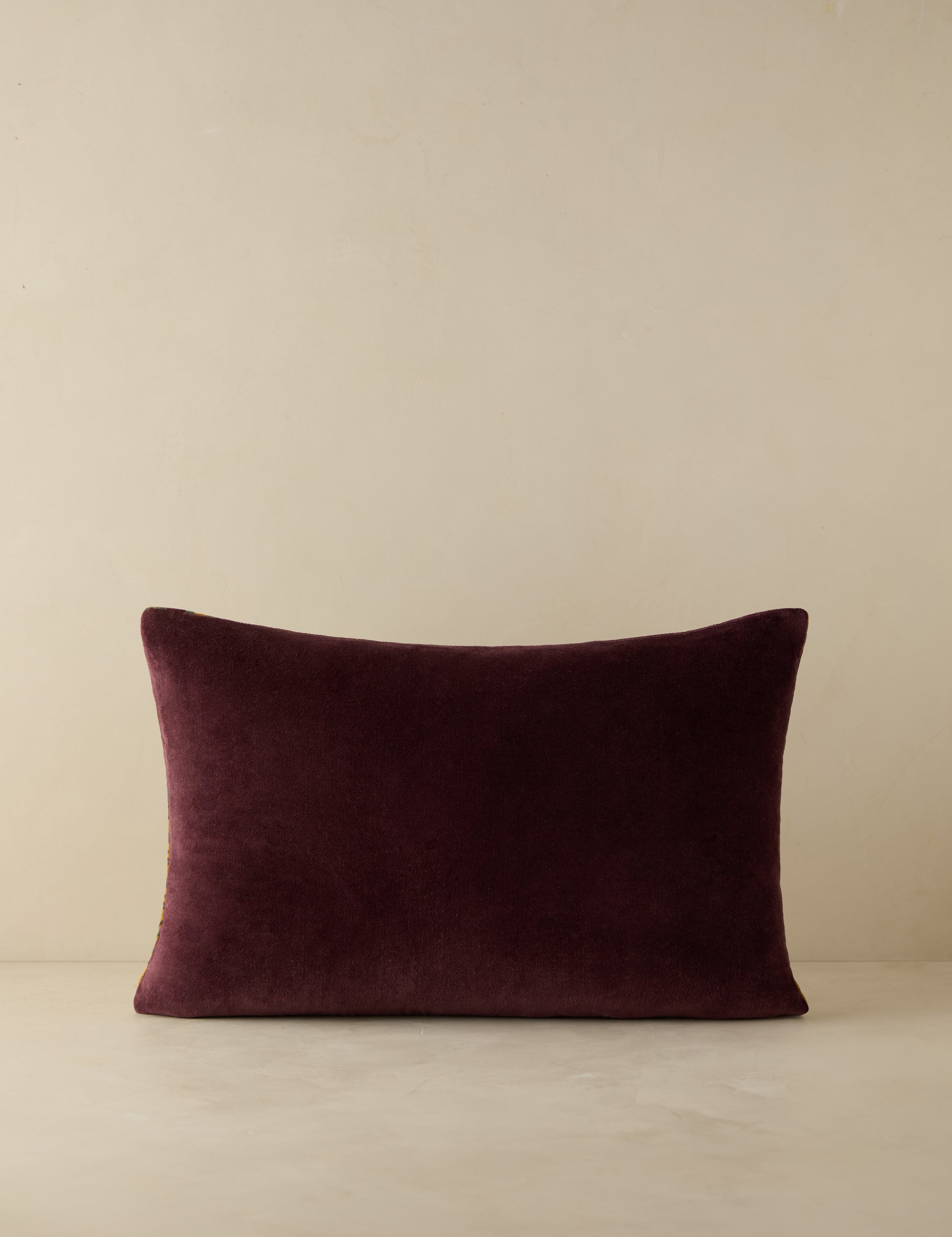 Lulu and Georgia Agnetha Velvet Pillow – Boysenberry - view 6