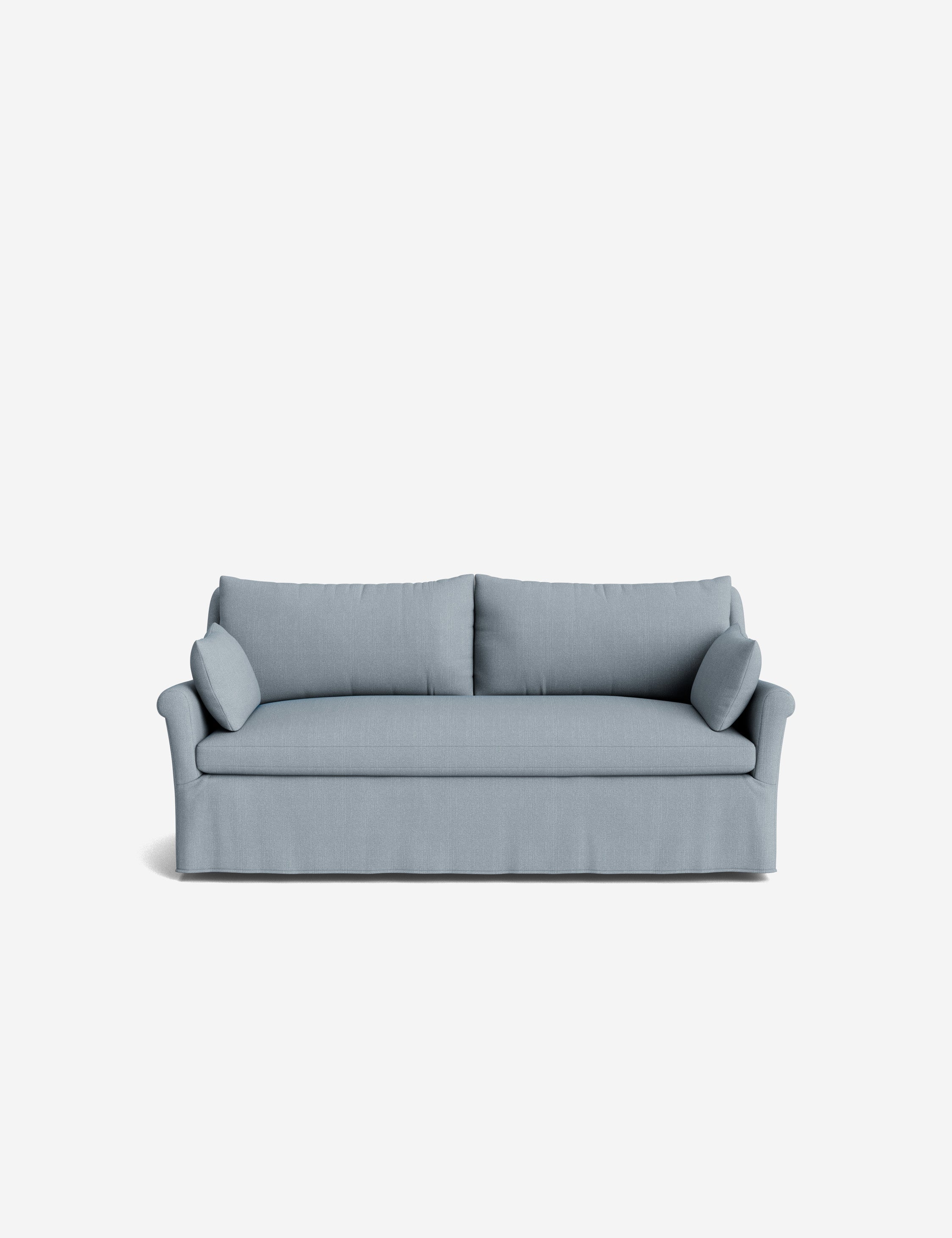 Lulu and Georgia Portola Rolled Arm Slipcover Sofa - view 115