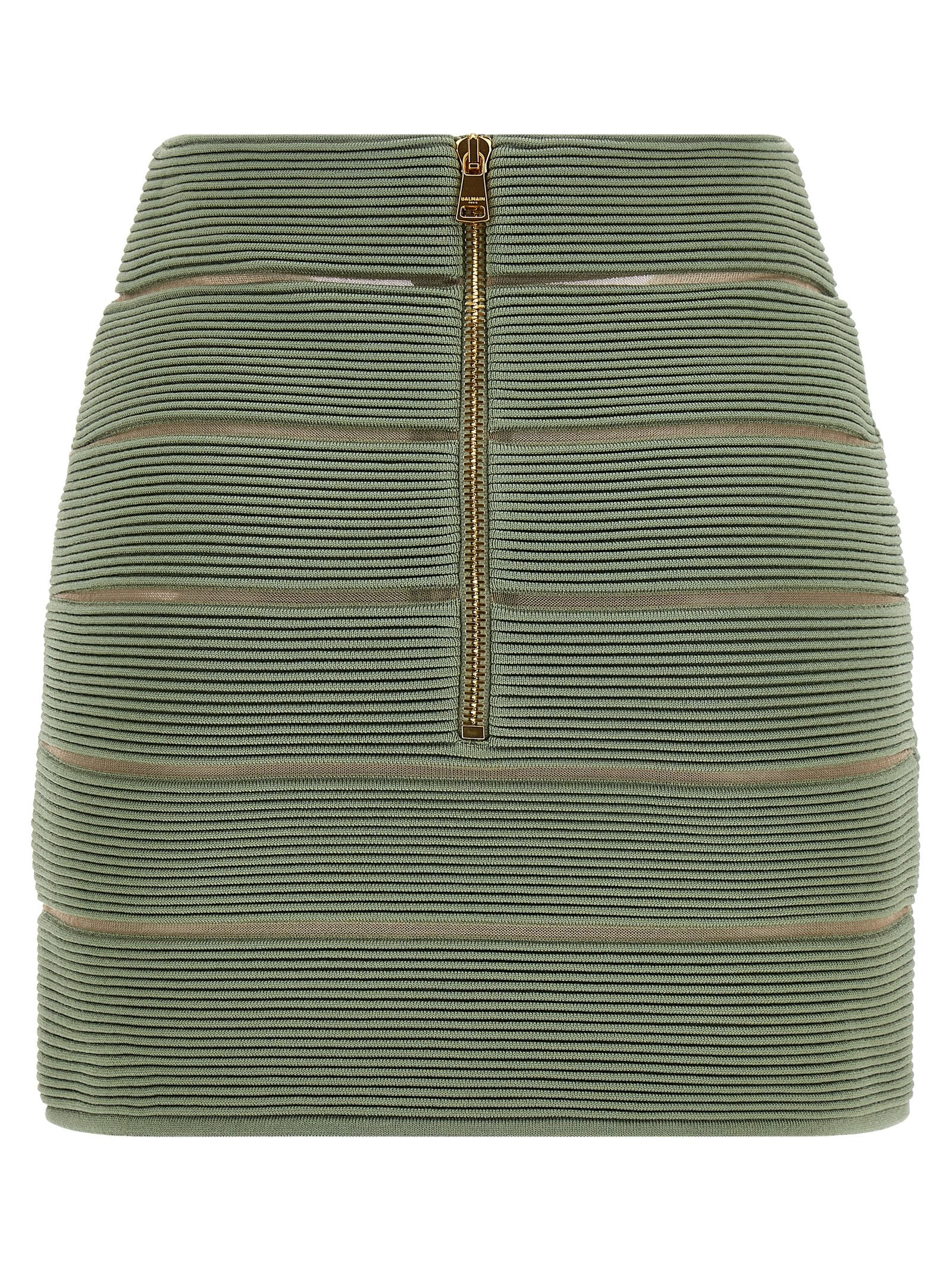 Balmain V-shaped Waist Skirt - view 2