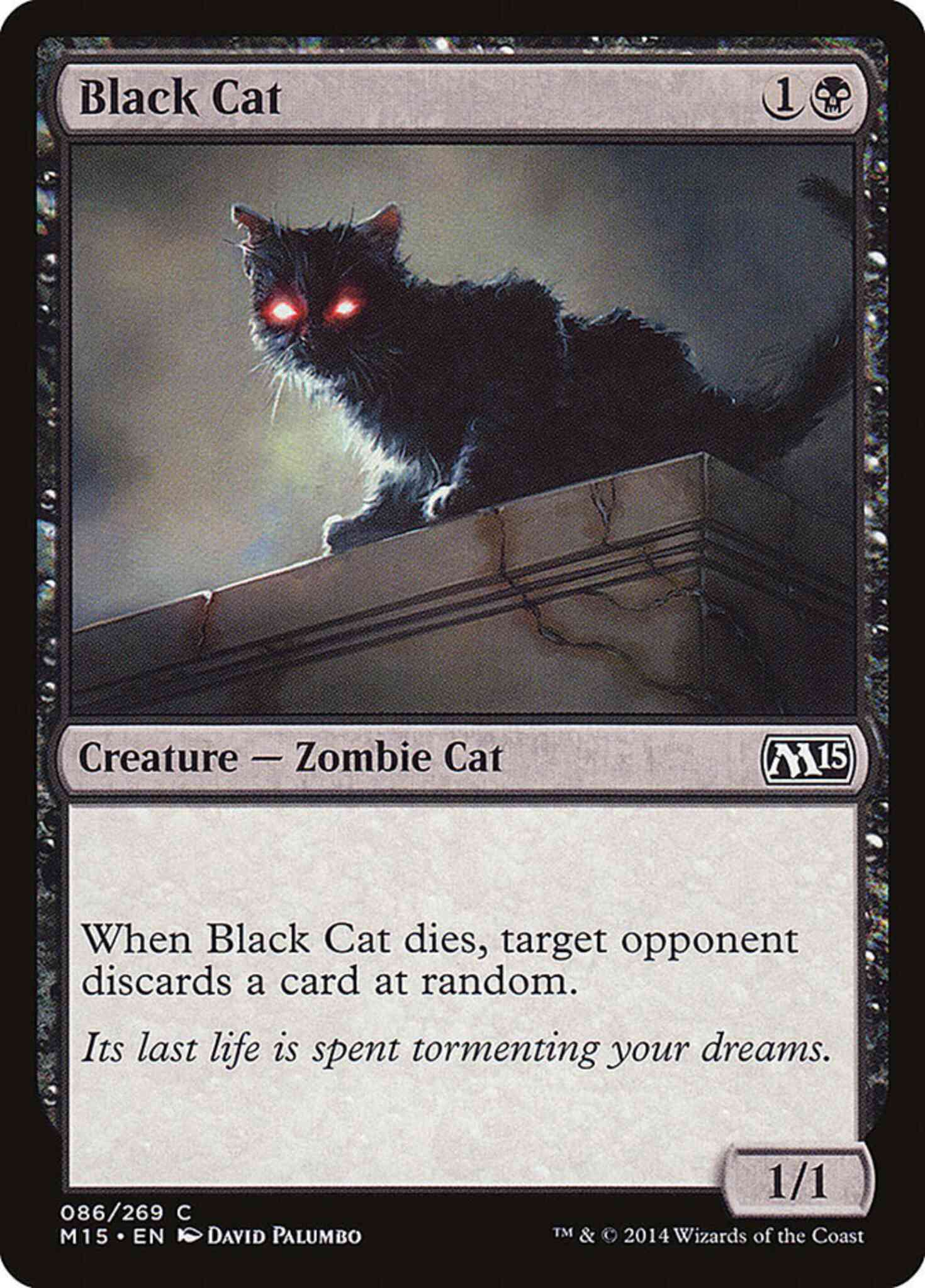 Cat 86 magic – Black Cat [86] [Magic 2015] [Non-Foil]
