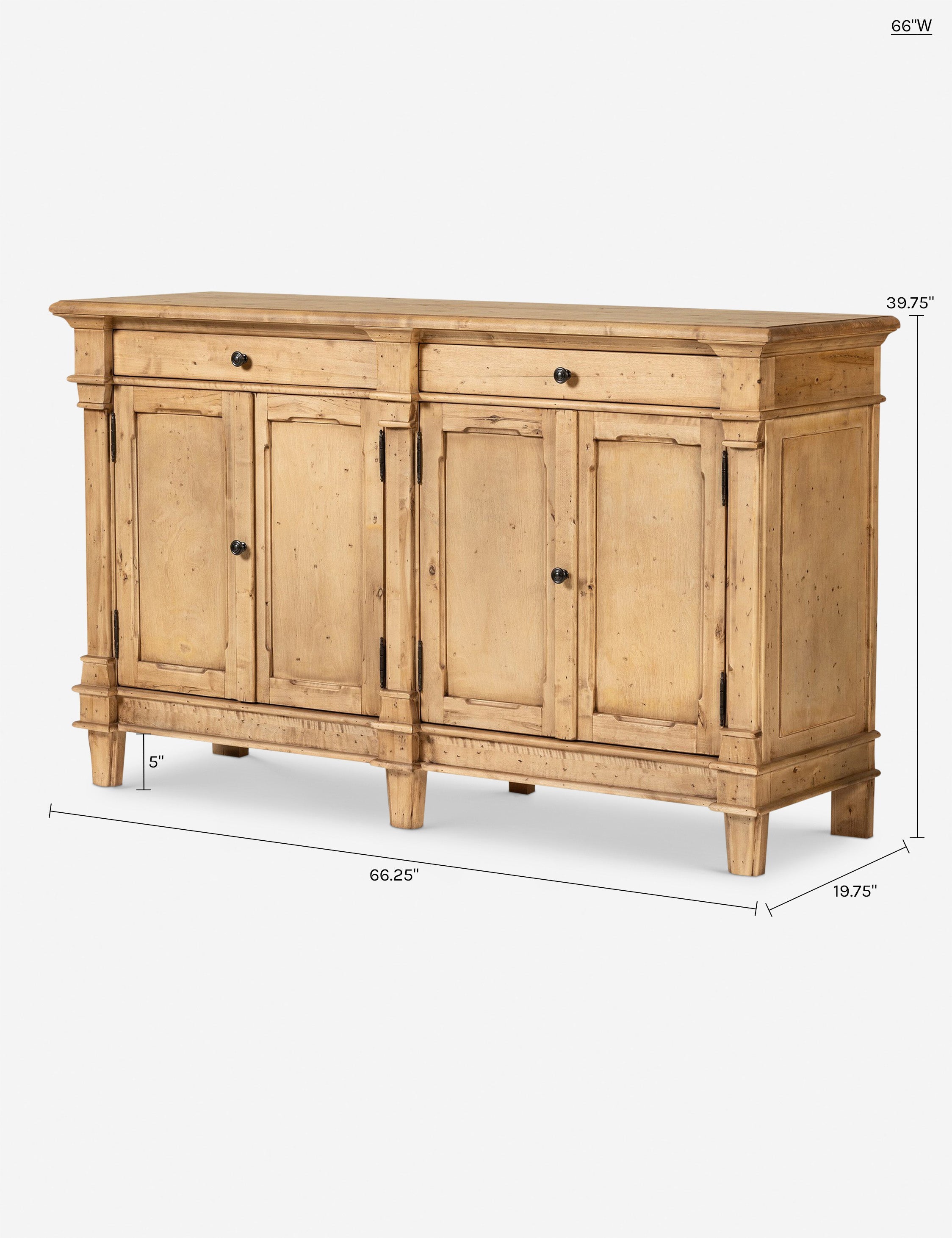 Lulu and Georgia Aida Sideboard – Natural - view 28