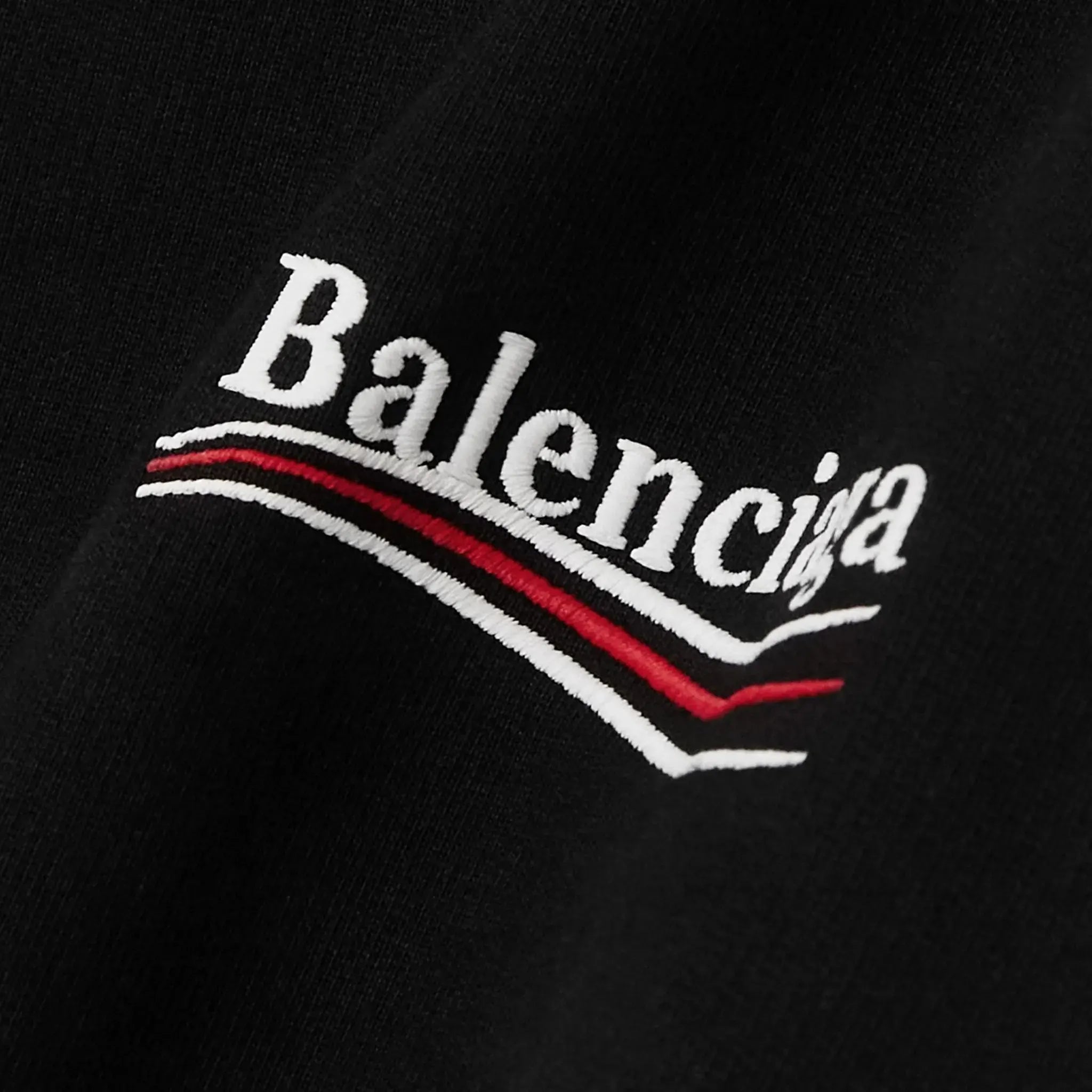 Preloved - Balenciaga Political Logo Black Hoodie - view 6