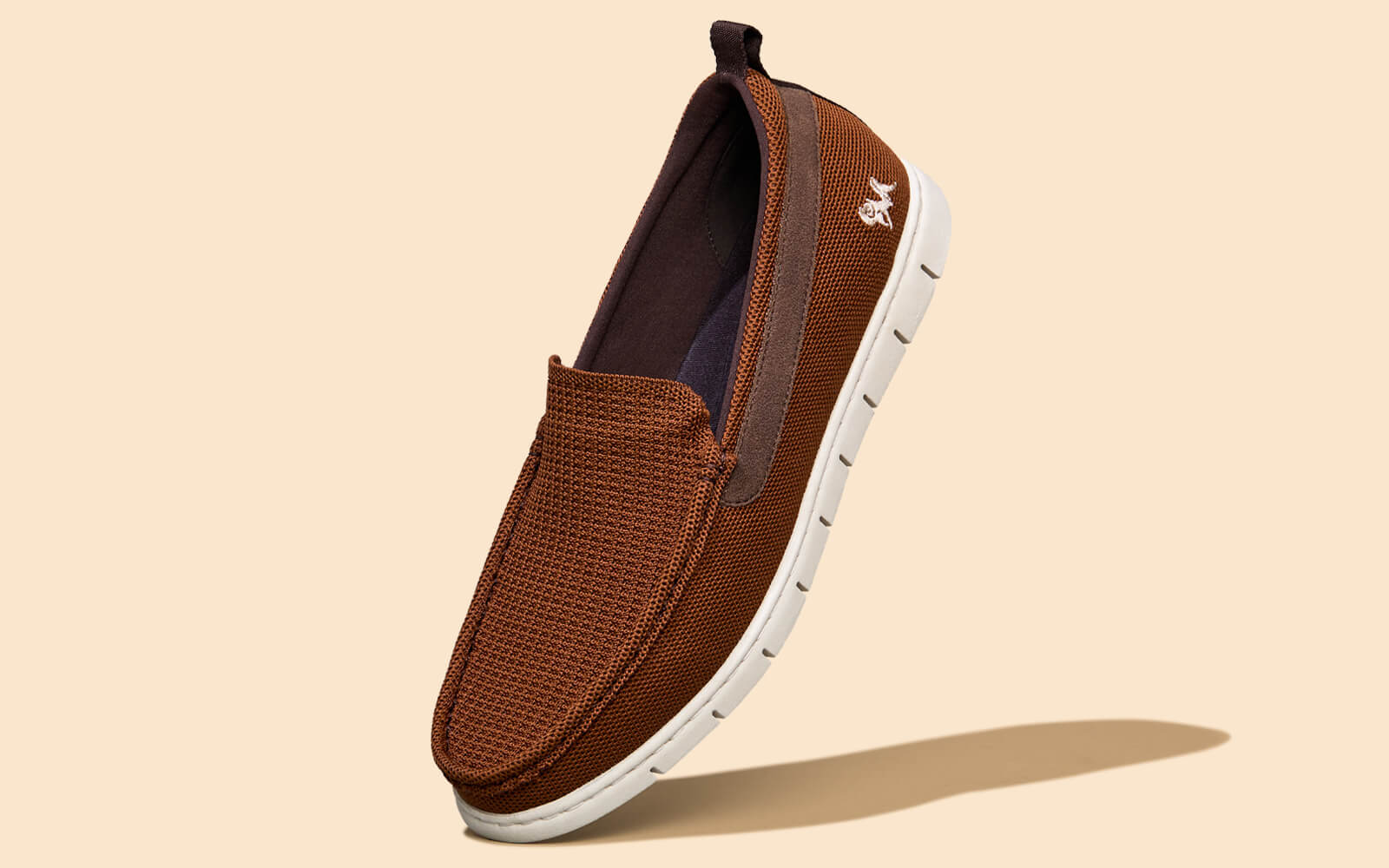 Neeman's Flex Knit Loafers : Tan