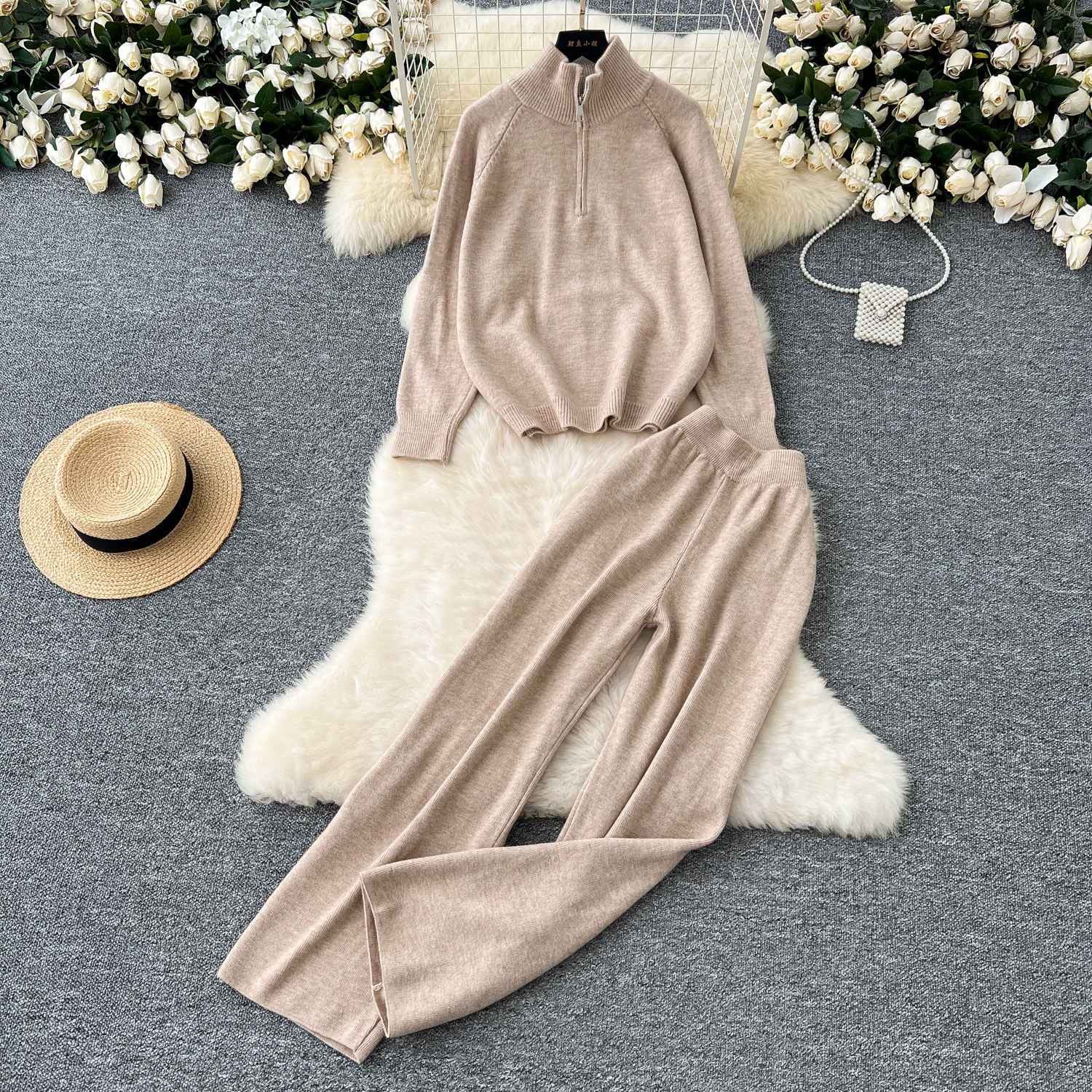 Alamode By Akanksha Oliver Luxe Winter Coord Set - Tracksuit