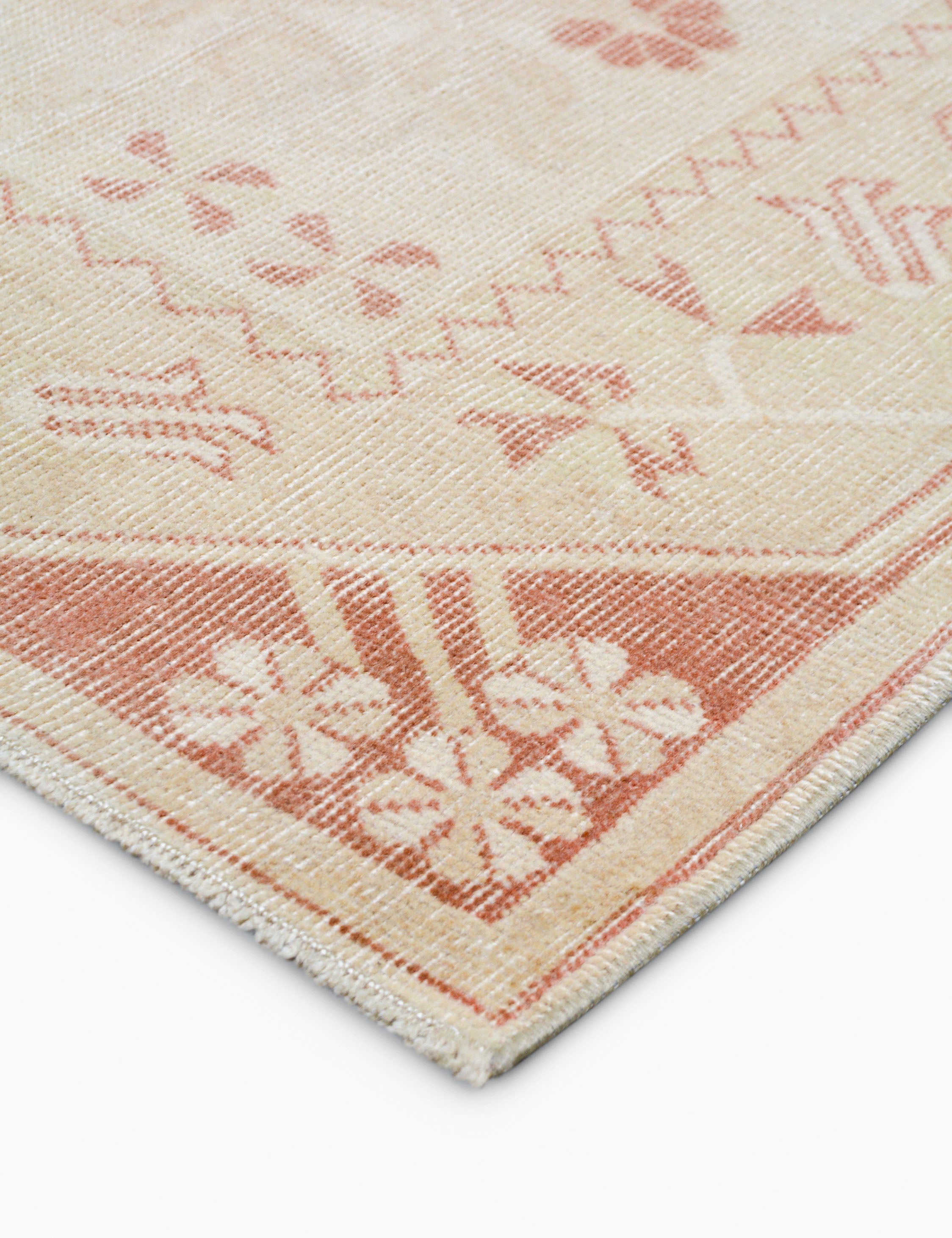Lulu and Georgia Vintage Turkish Hand-Knotted Wool Runner Rug No. 279, 2' 7" x 9' 1" - view 2