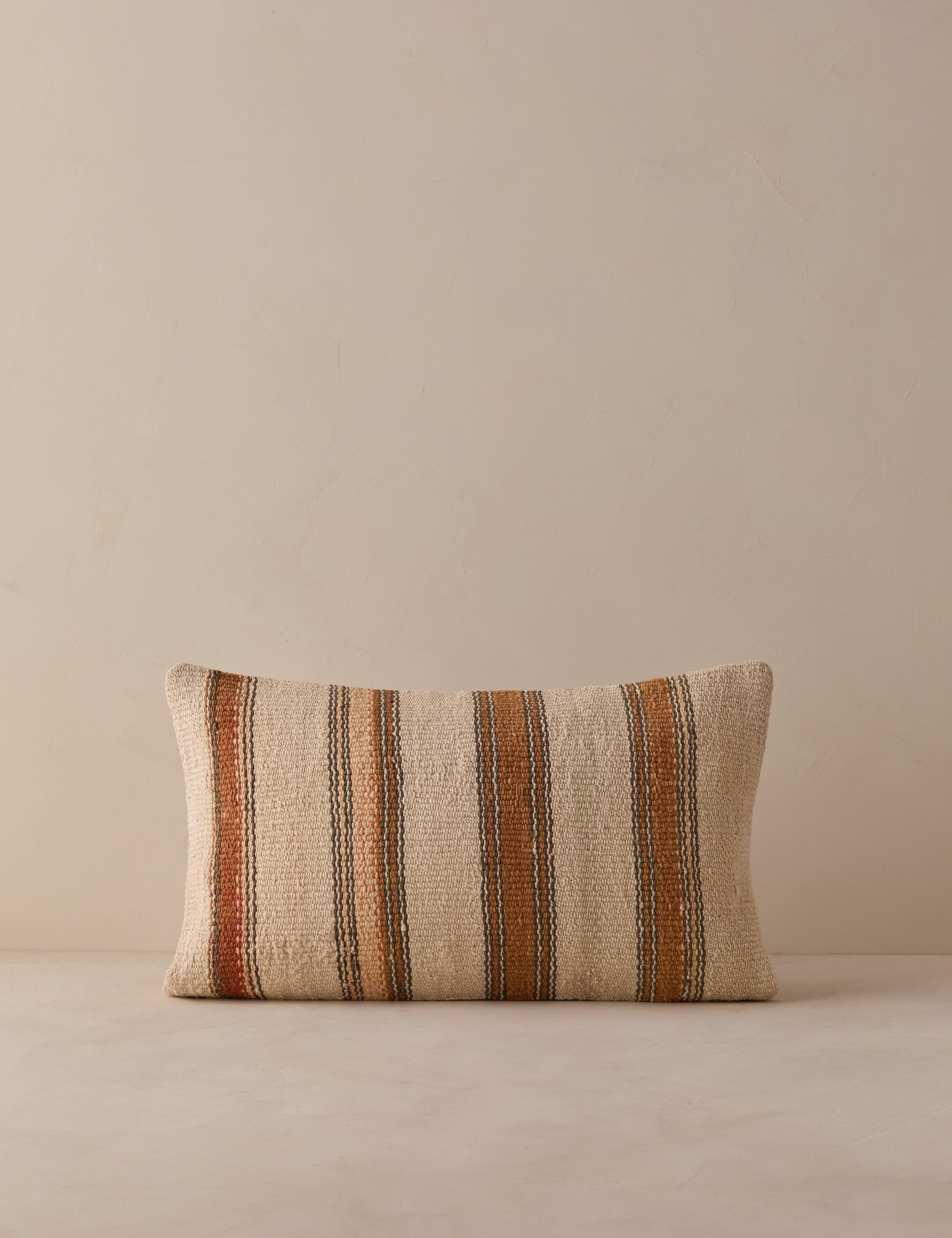 Lulu and Georgia Vintage Lumbar Pillow No. 349, 12" x 20"