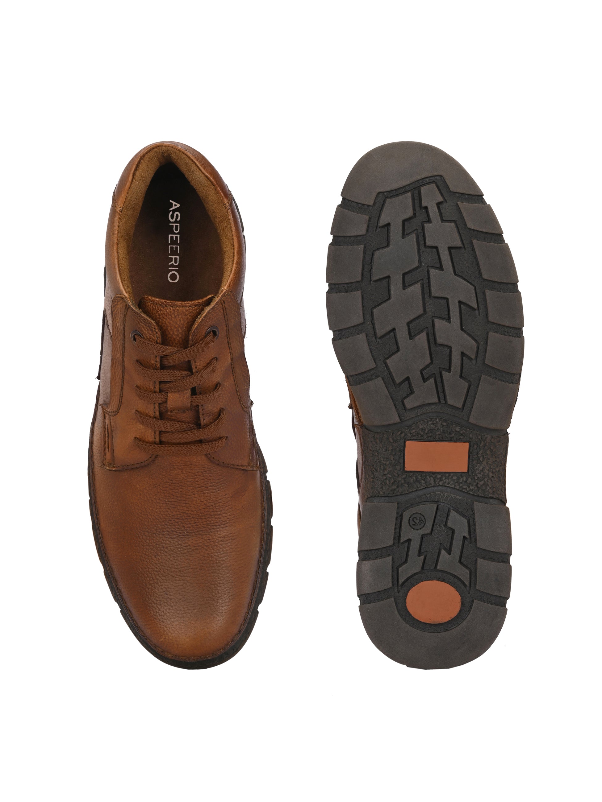 Mudtrail Lace-Up Low Ankle Boots by Aspeerio - view 2
