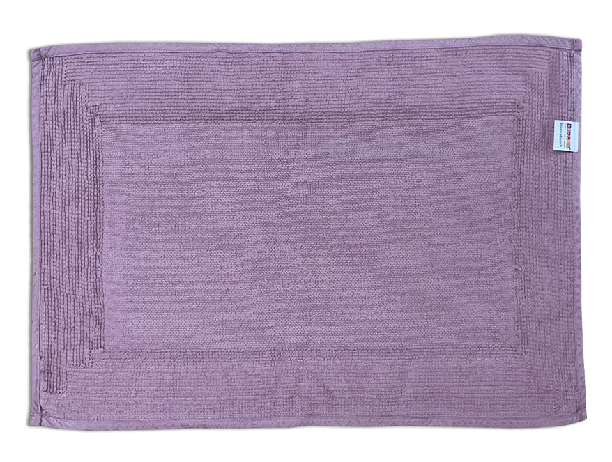 Spaces India Dries You Quicker Lilac Hygro Cotton Large Bath Mat - Hygro By Spaces - view 3
