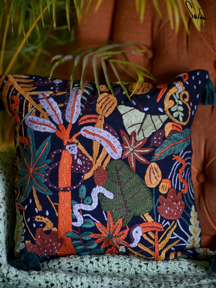 Fable woods cushion – suta.in Fable Woods (Cushion Cover)
