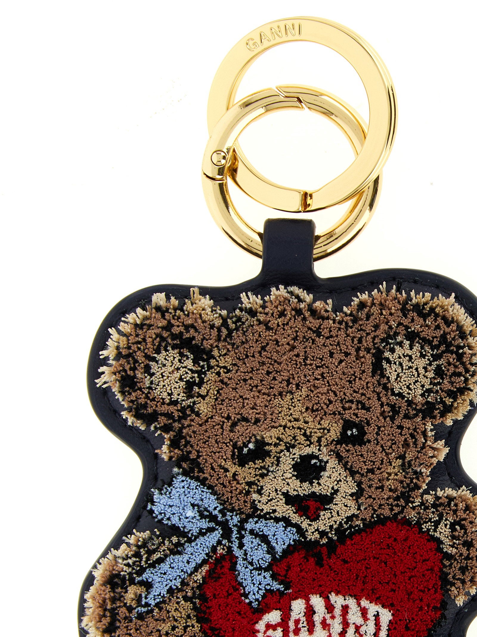 Ganni Bear Keyring – 65% lh 19% pu 16% pl - view 3