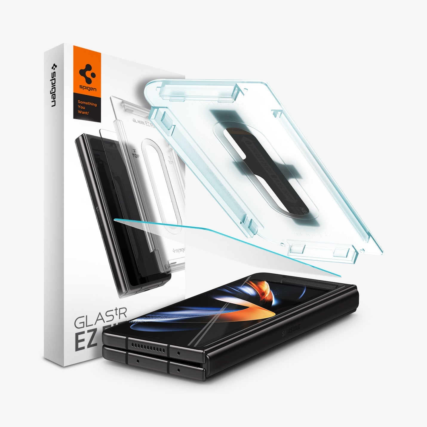 Glas tr ez – Galaxy Z Fold 4 Series - GLAS.tR EZ Fit – Clear