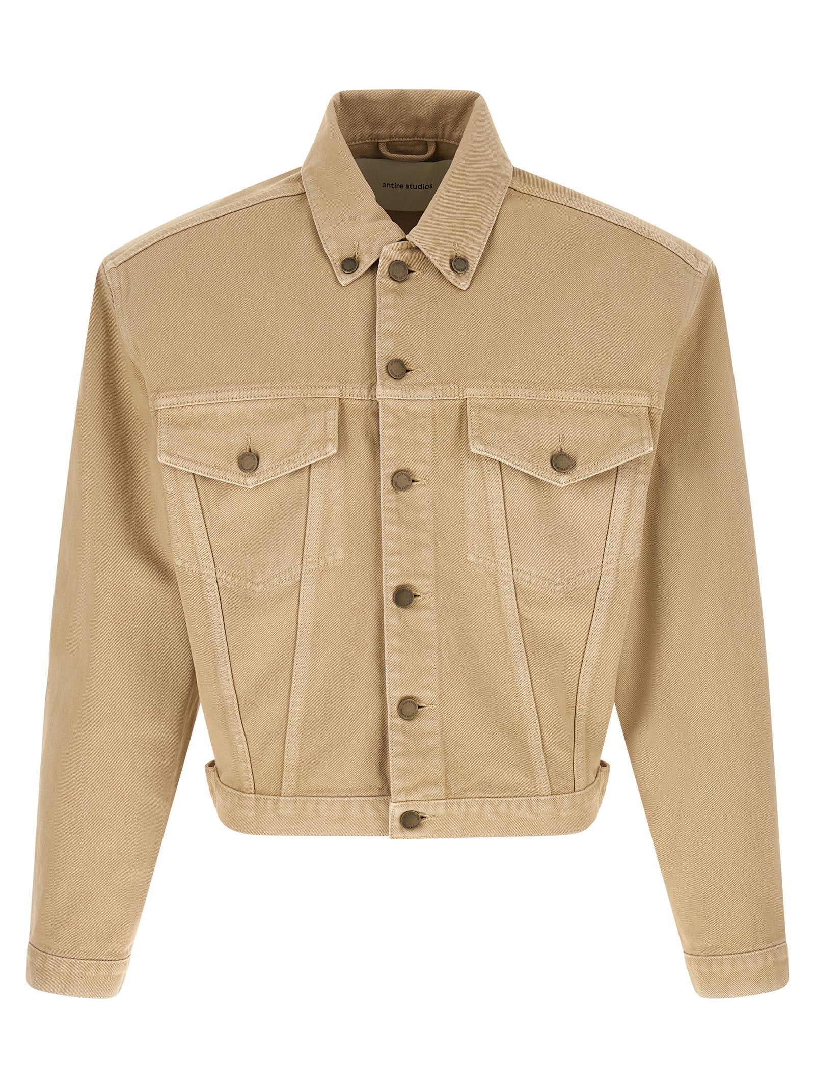 Entire Studios Shrunken Denim Jacket – 100% cotton