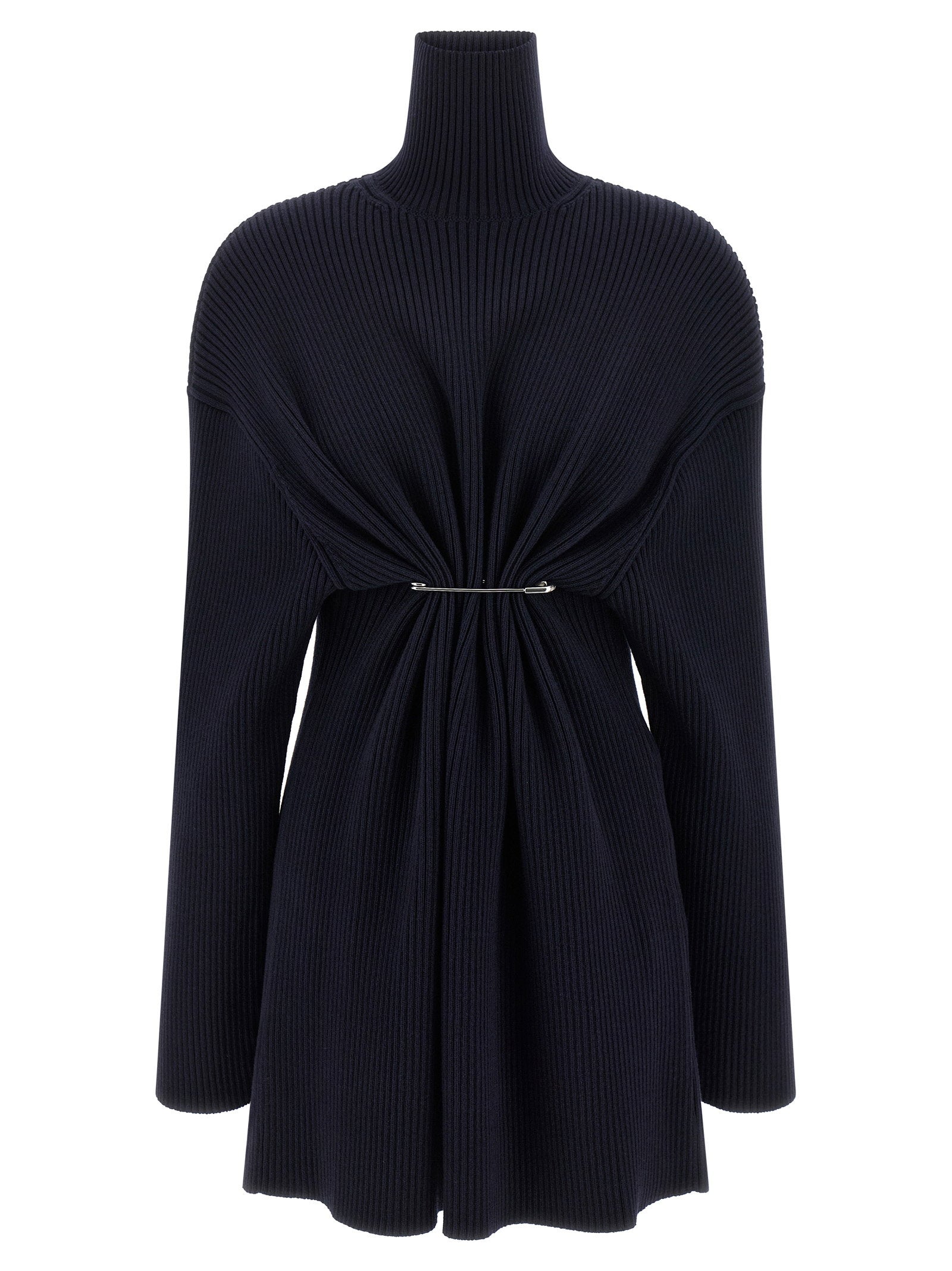 Balenciaga Pinched Dress – 100% wool