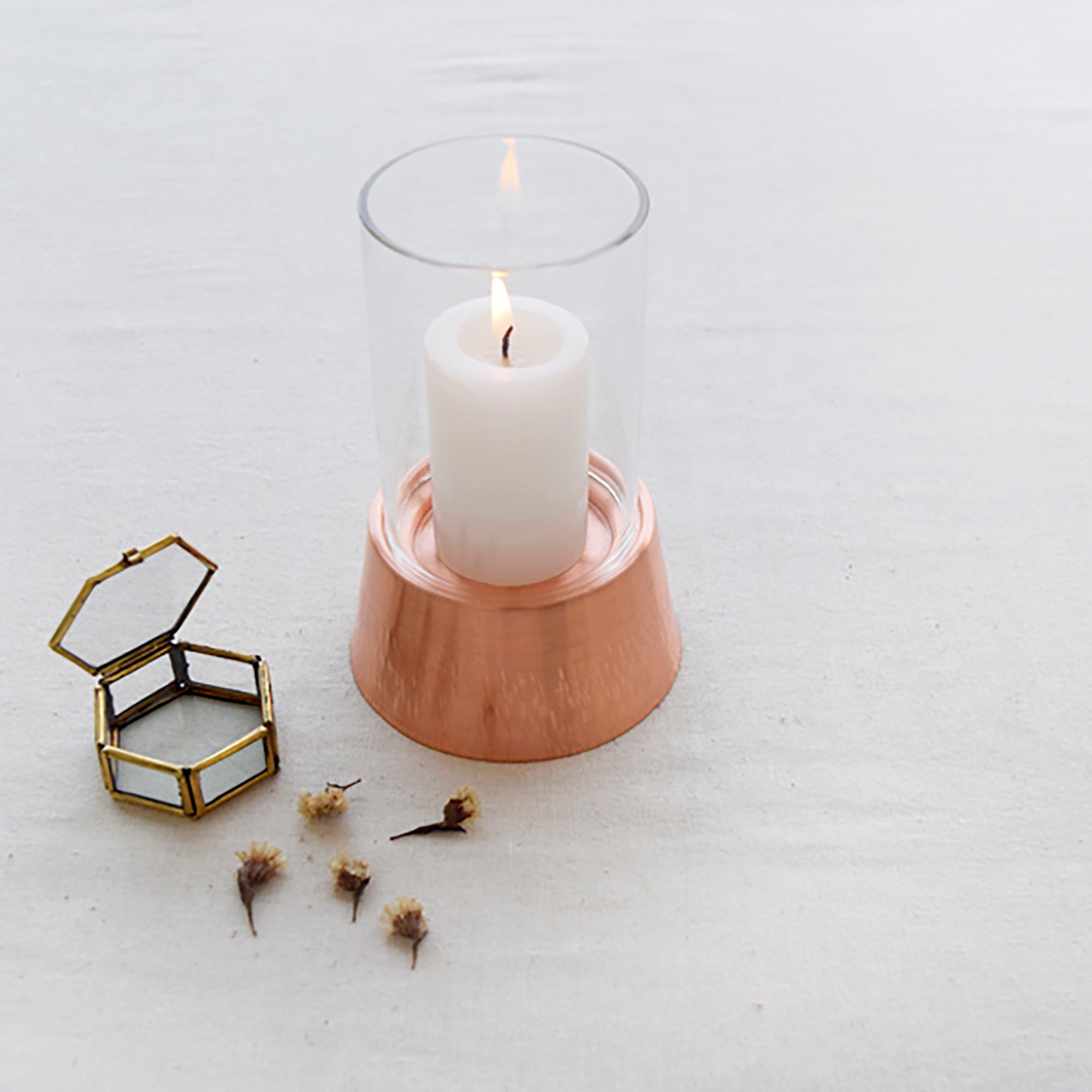 STUDIO COPPRE Birch Hurricane Copper Lamp