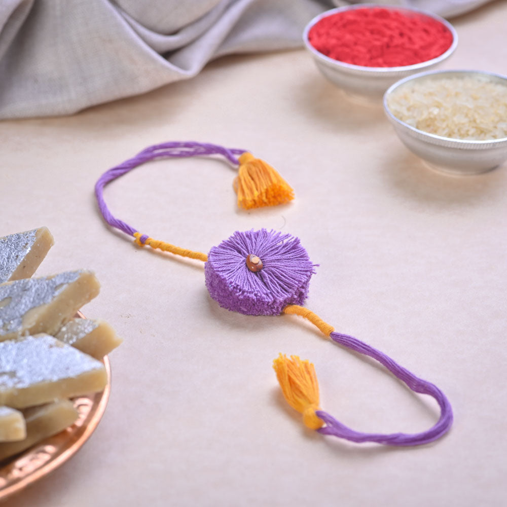 Ugaoo Plantable Seed Rakhi with Amaltash And Brinjal Seed
