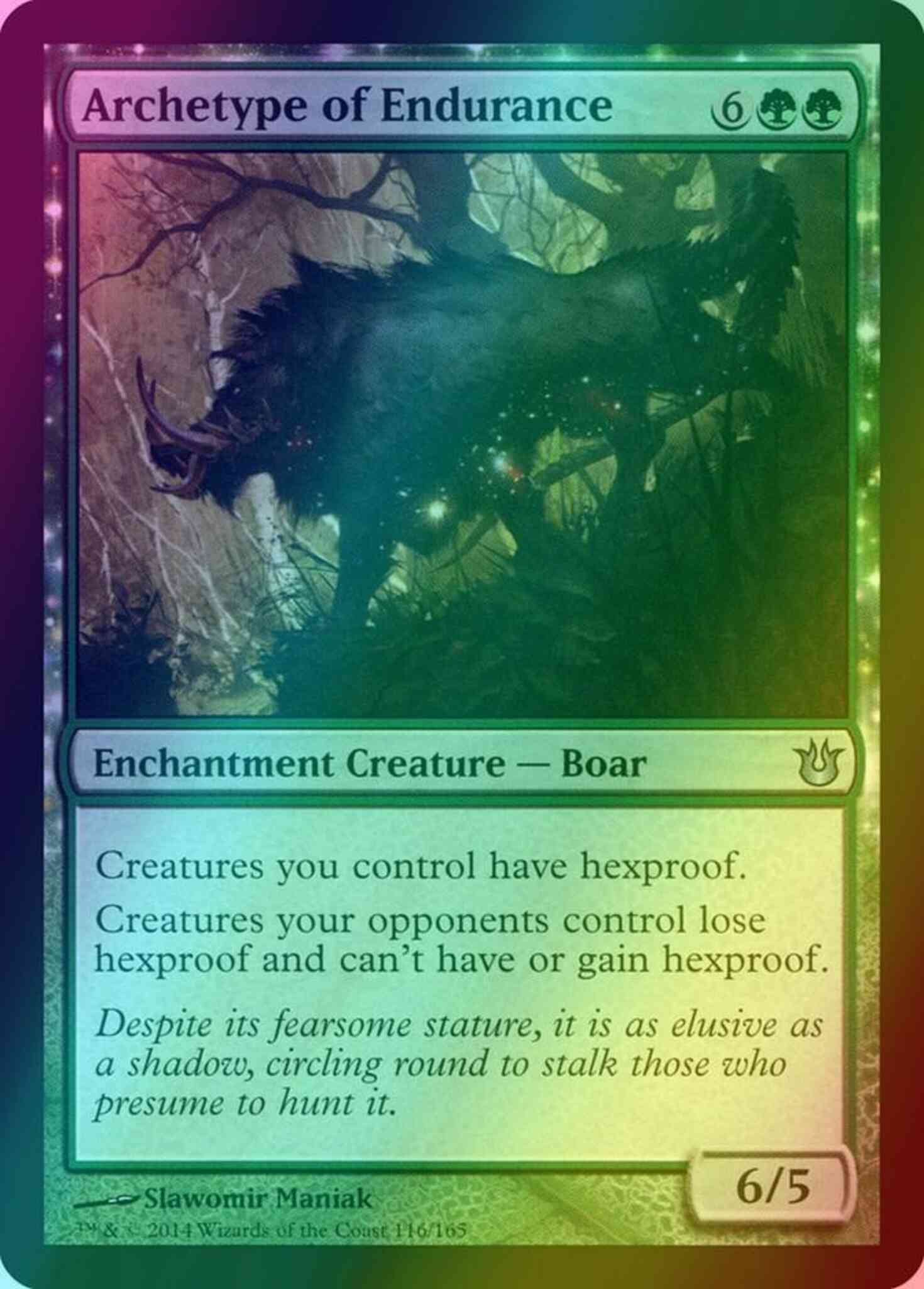 Magic Archetype of Endurance [116] [Born of the Gods] [Foil]