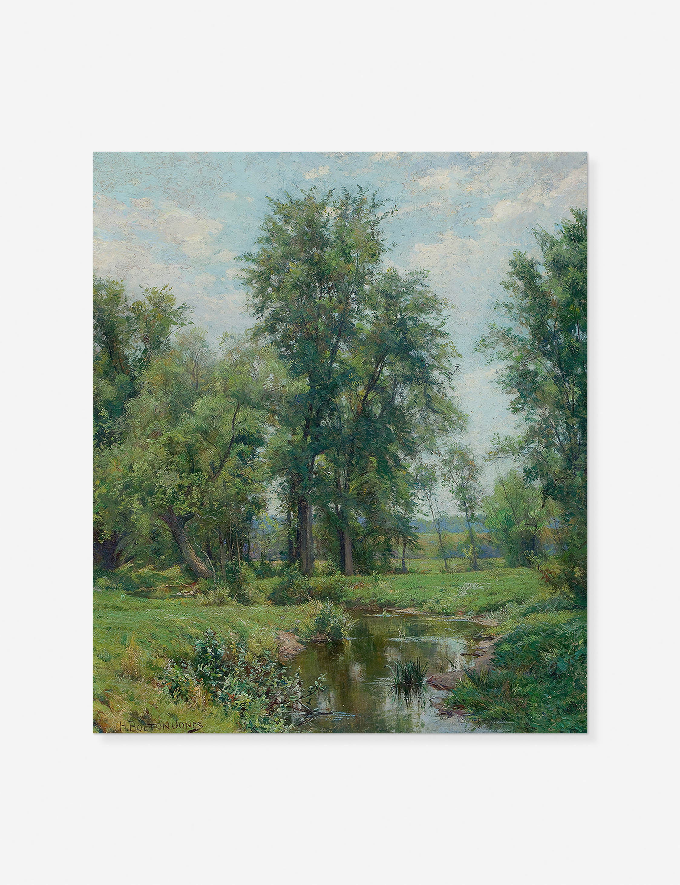 Lulu and Georgia Springtime in Old Lyme, Connecticut Print by Hugh Bolton Jones