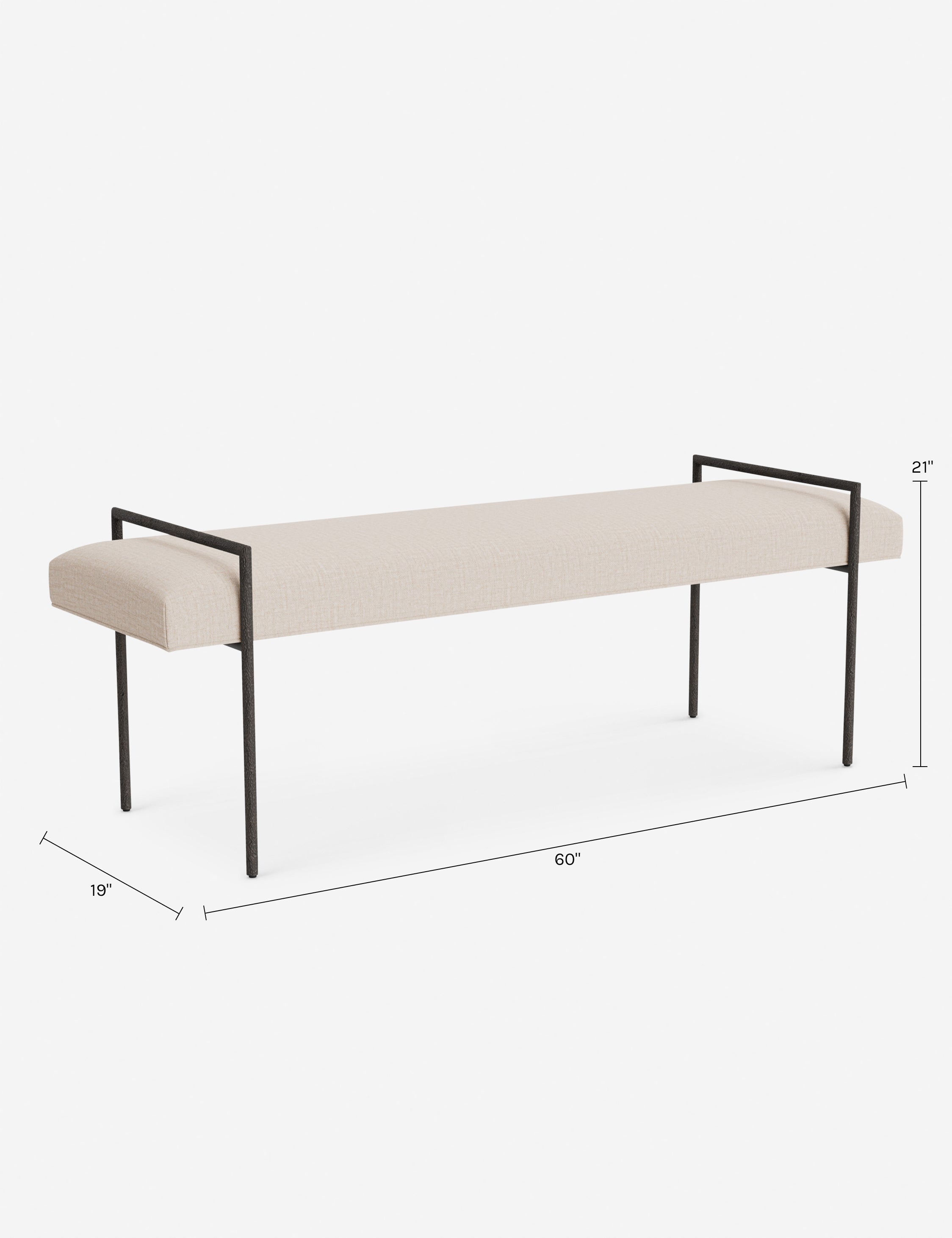 Lulu and Georgia Hixon Bench - view 217