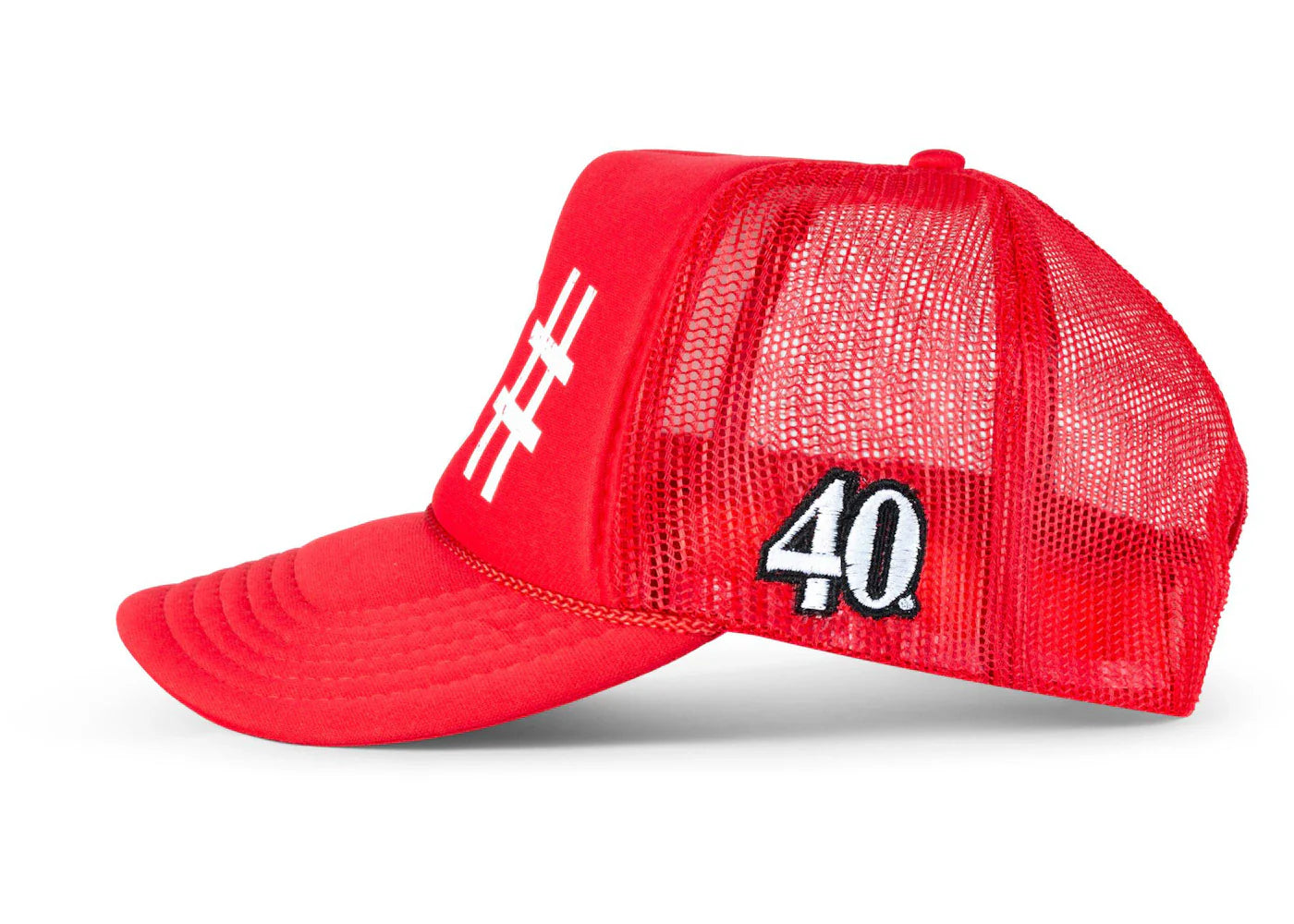 40 New York #NY# Trucker Hat Red - view 2