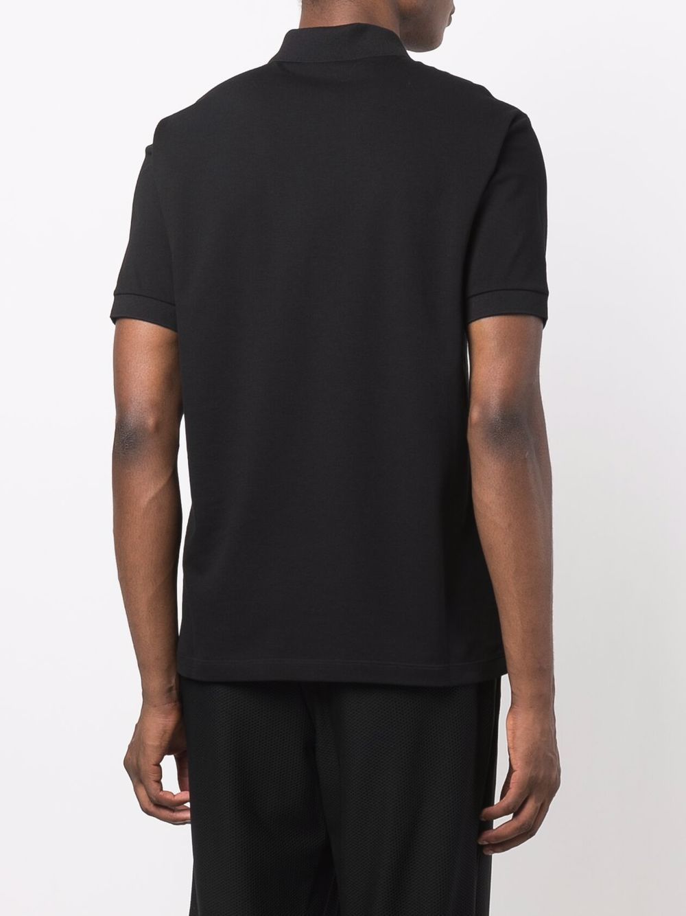 Giorgio Armani Piqeut cotton polo shirt – Cotton 97% Elastane 3% - view 3