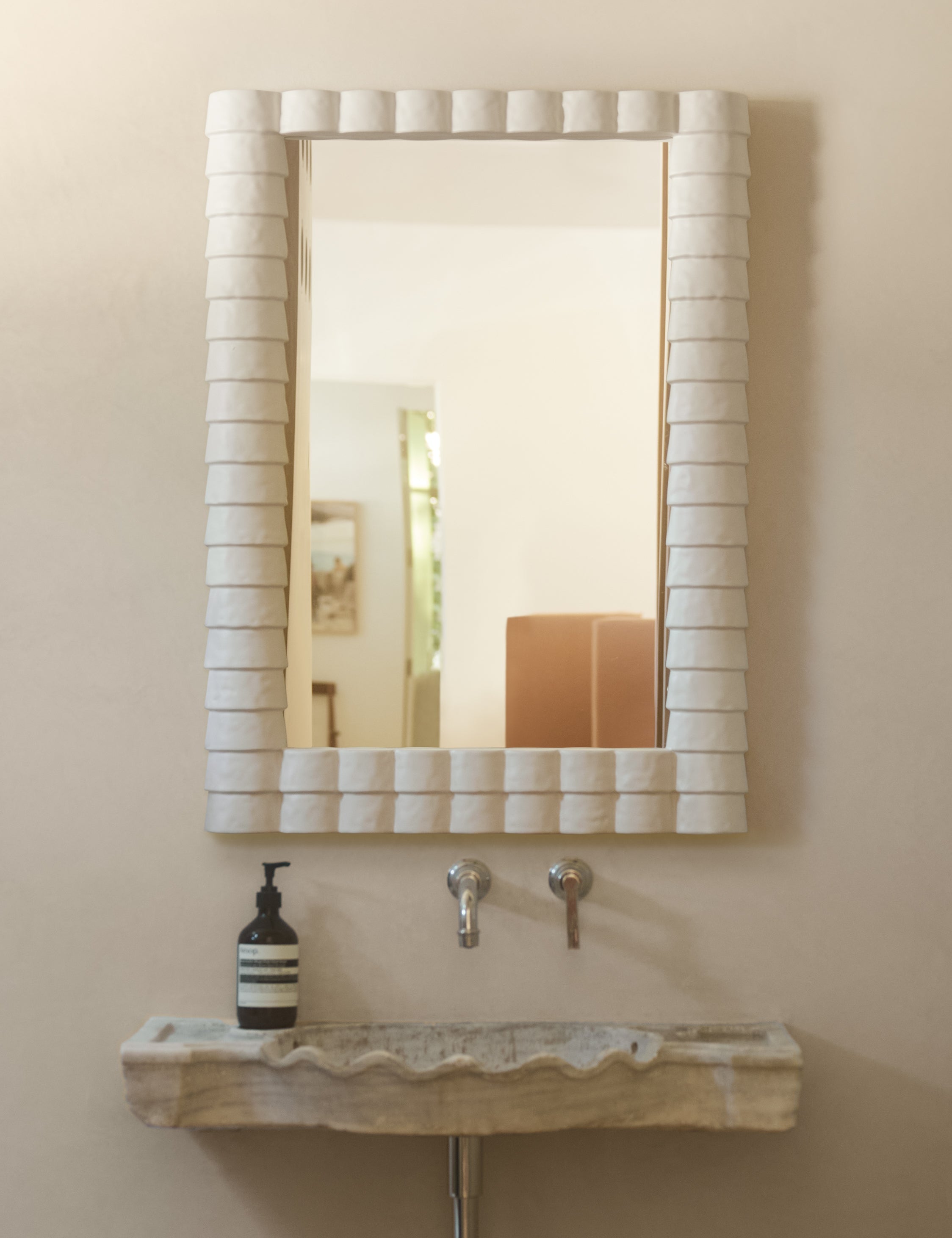 Lulu and Georgia Munro Mirror – White - view 2