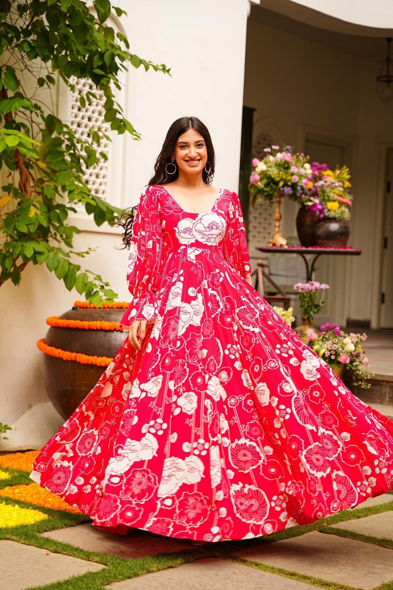 Idaho-o Rosie red chinon maxi