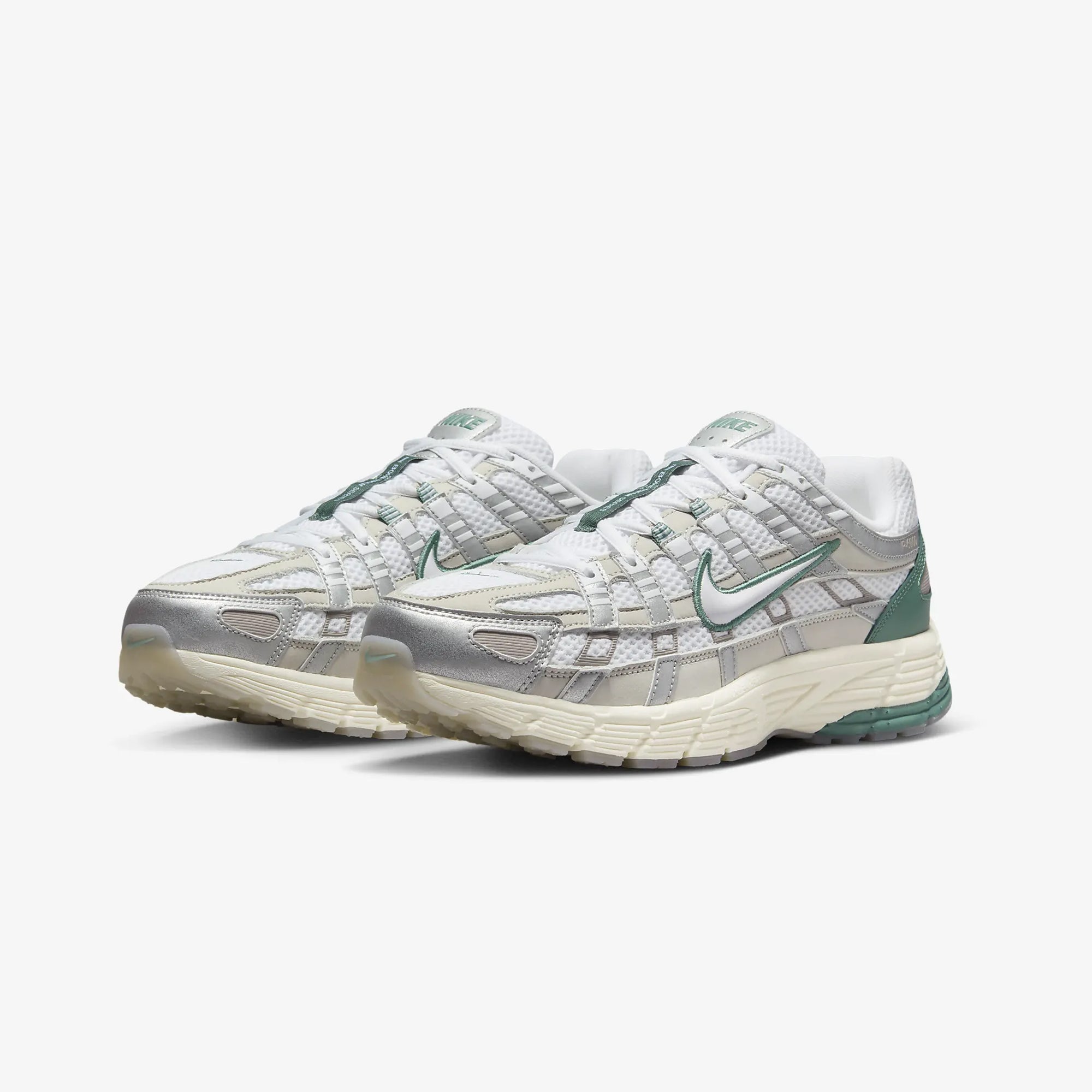 Nike | P-6000 PREMIUM { LIGHT BONE/WHITE-METALLIC SILVER - view 2