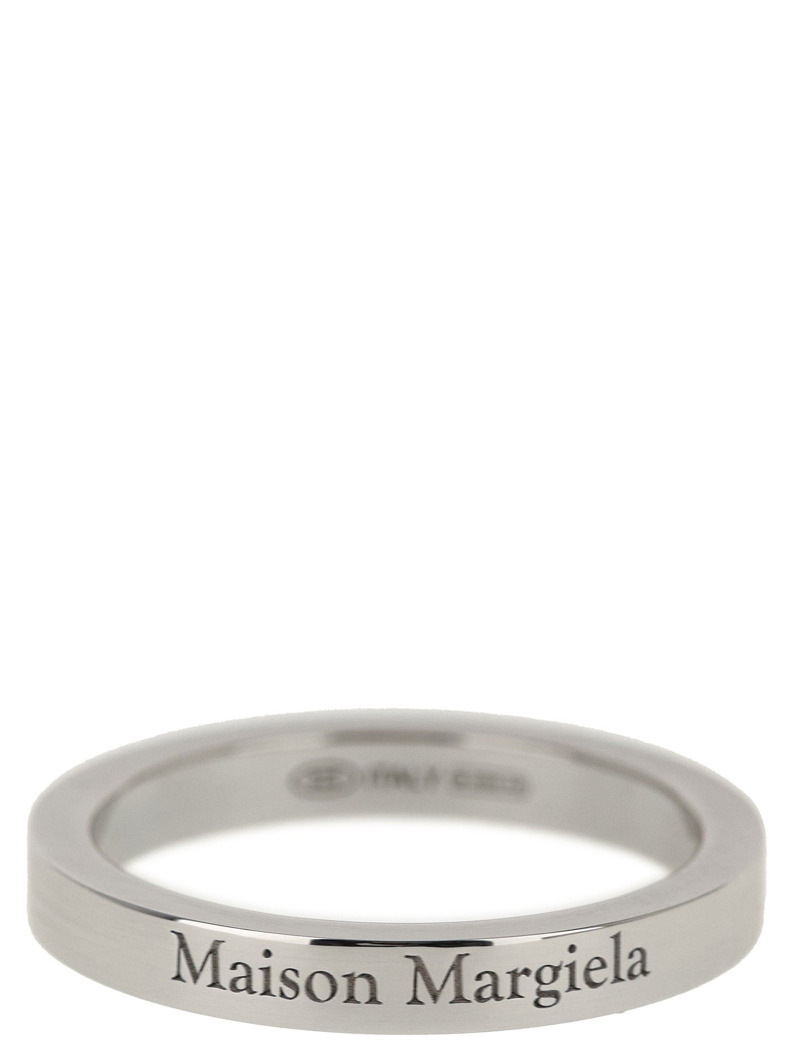 Maison Margiela Logo Ring – 100% silver
