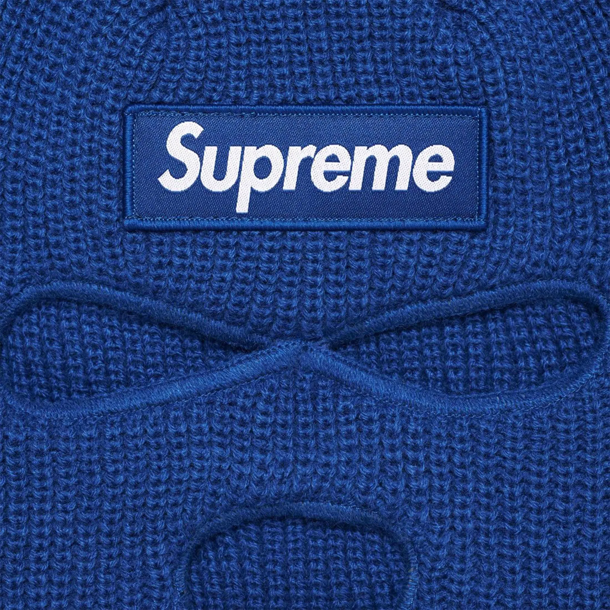 Supreme New Era Box Logo Balaclava Light Royal - view 2