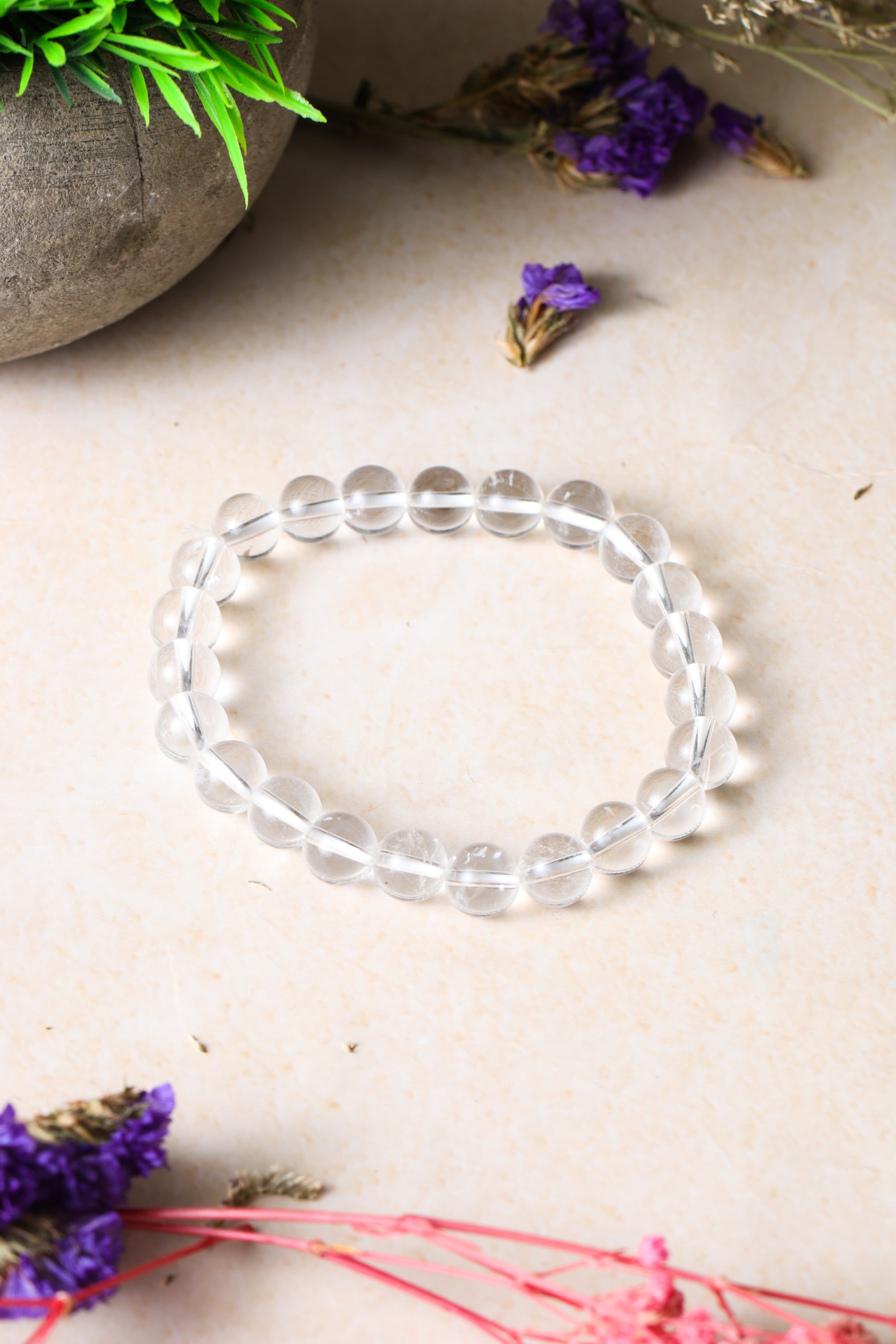 Studio Vaidik Clear Quartz Bracelet - view 2