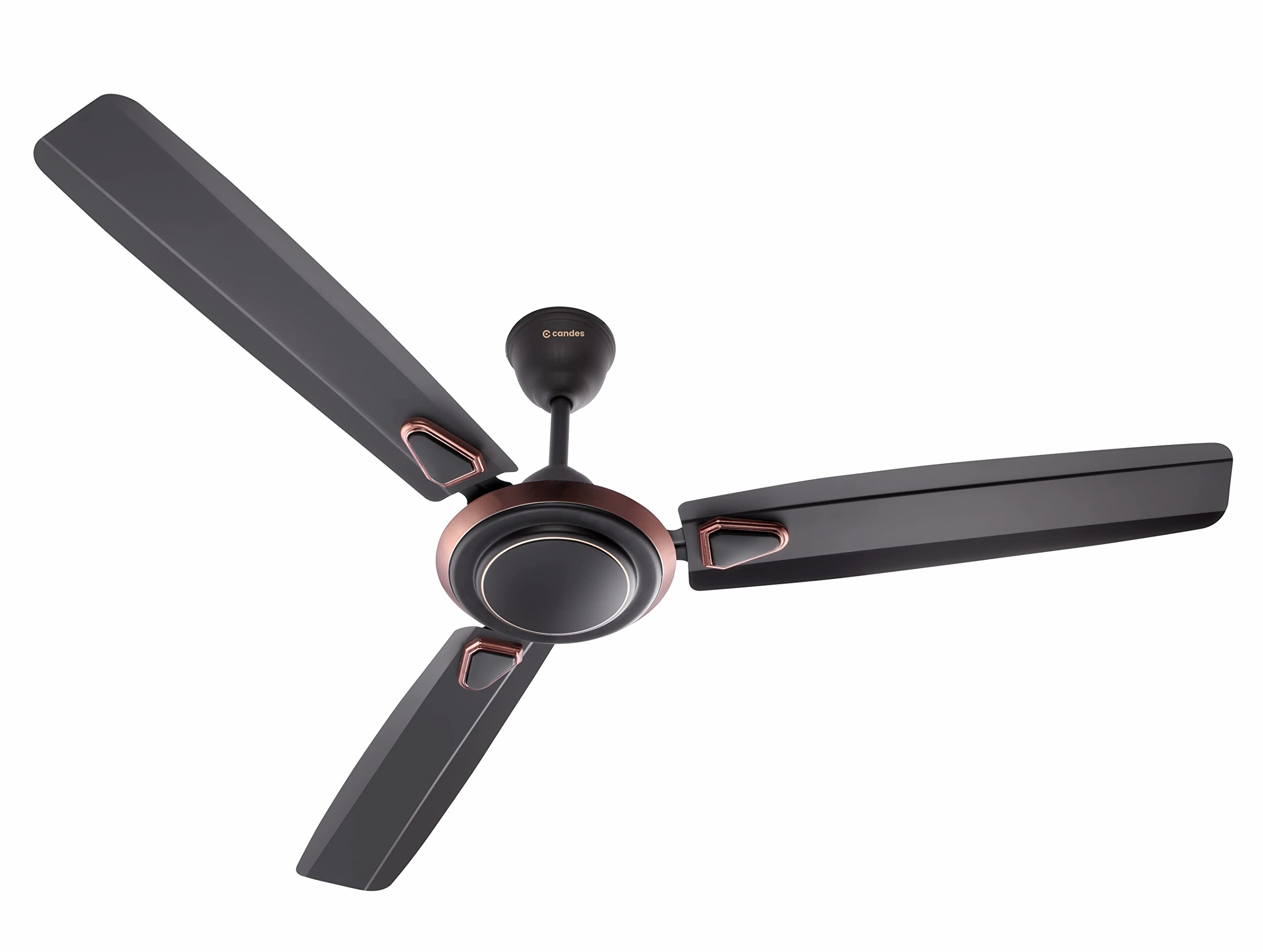 Candes Breeza 1200mm/48 inch High Speed Anti dust Decorative 5 Star Rated Ceiling Fan 400 RPM with 2 Yrs Warranty (Pack of 1,Coffee Brown) (Coffee Bro