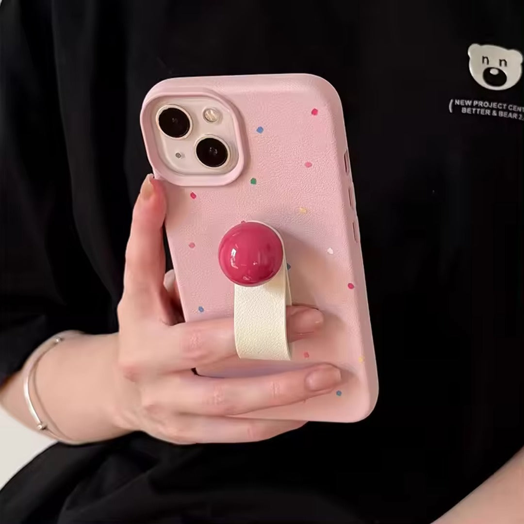 Peeperly Polka Dot Ball Ring Holder Case – No Color - view 4