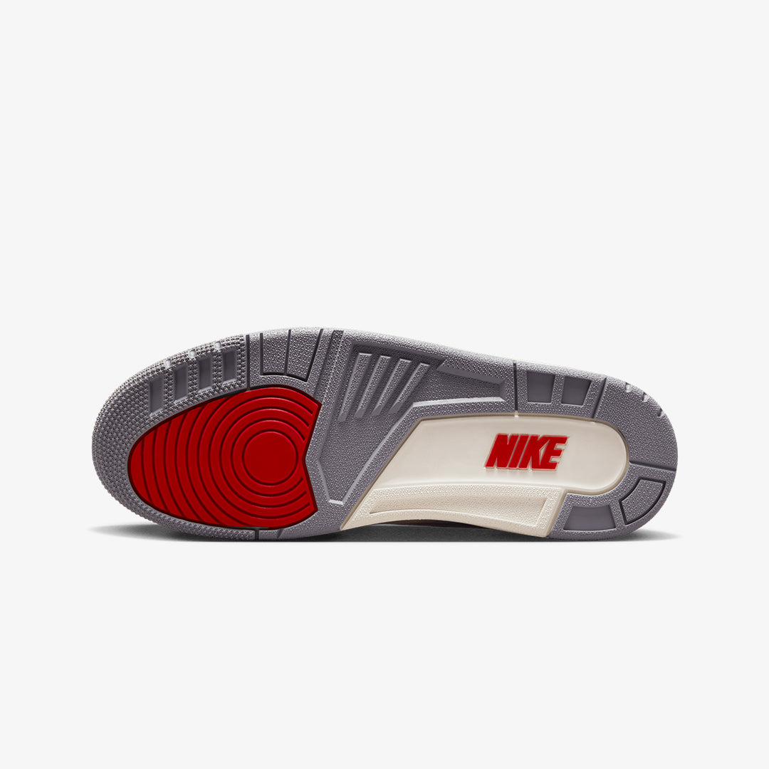 Jordan | AIR JORDAN 3 RETRO { SUMMIT WHITE/FIRE RED-BLACK-CEMENT GREY - view 5