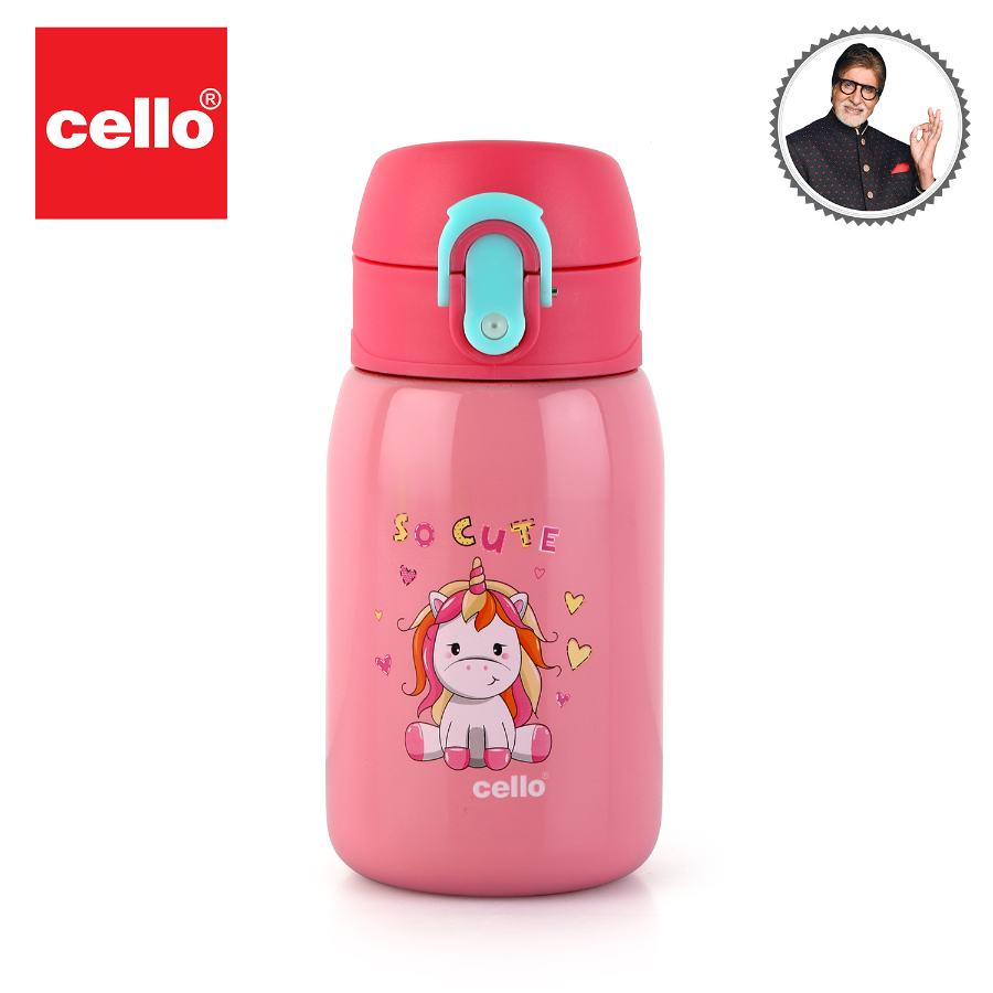 Cello Junior 275 Hot & Cold Stainless Steel Kids Water Bottle, 275ml - view 30