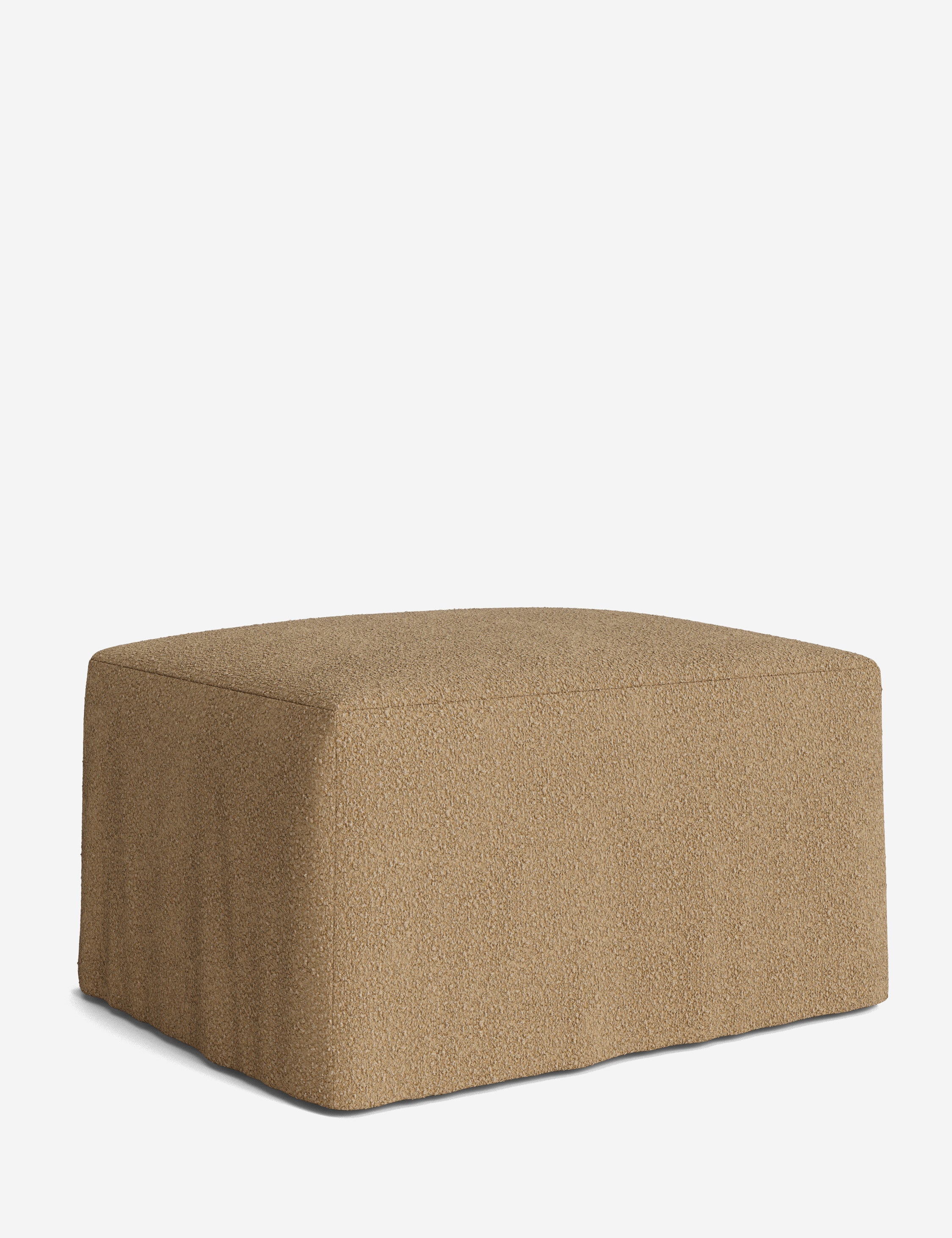 Lulu and Georgia Portola Slipcover Ottoman - view 96