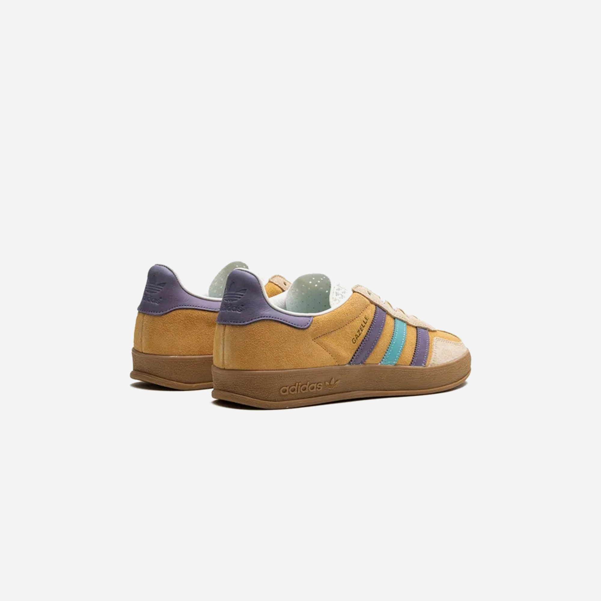 Adidas Gazelle Indoor Glow Orange Shadow Violet - view 3