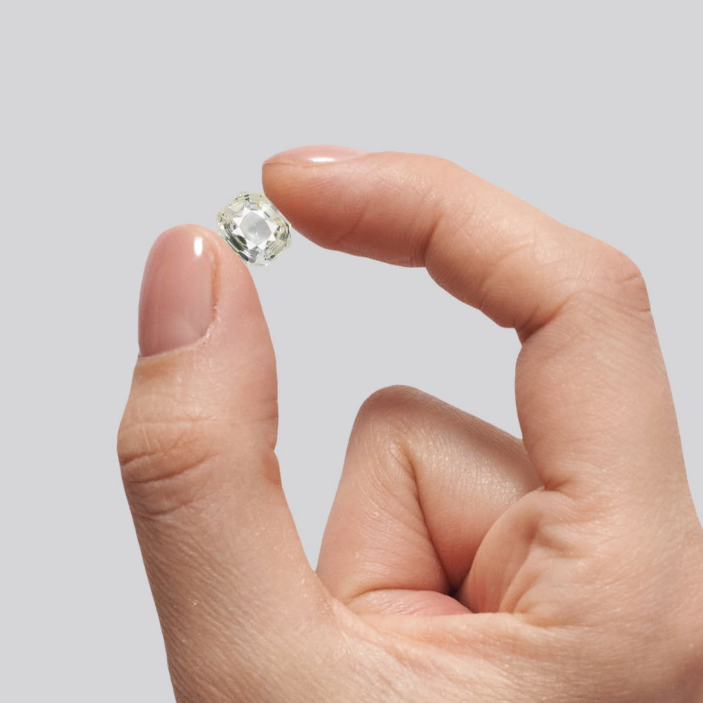 Gemsmantra White Sapphire (5.24 ratti) - view 3