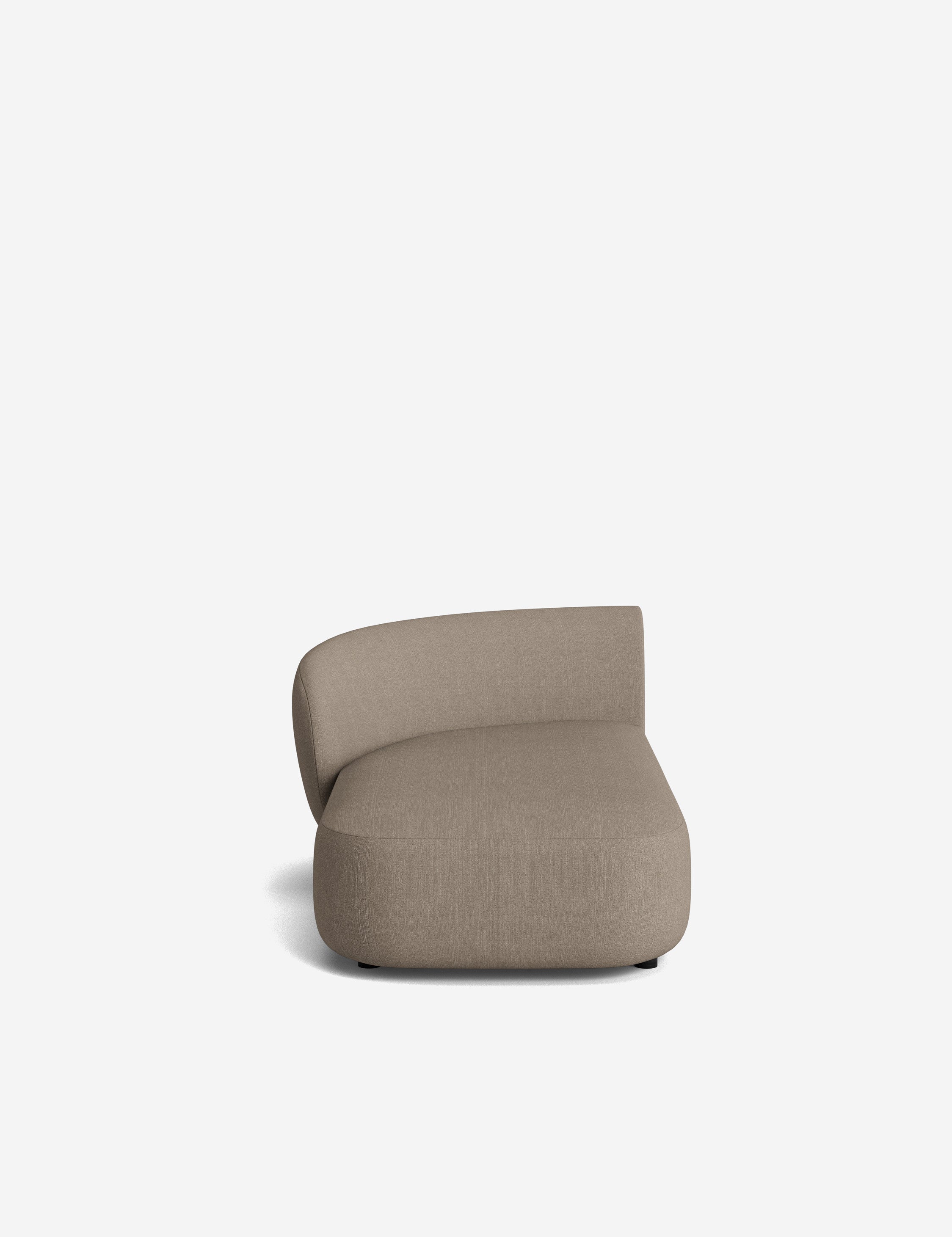 Lulu and Georgia Claret Modular Left Chaise - view 84