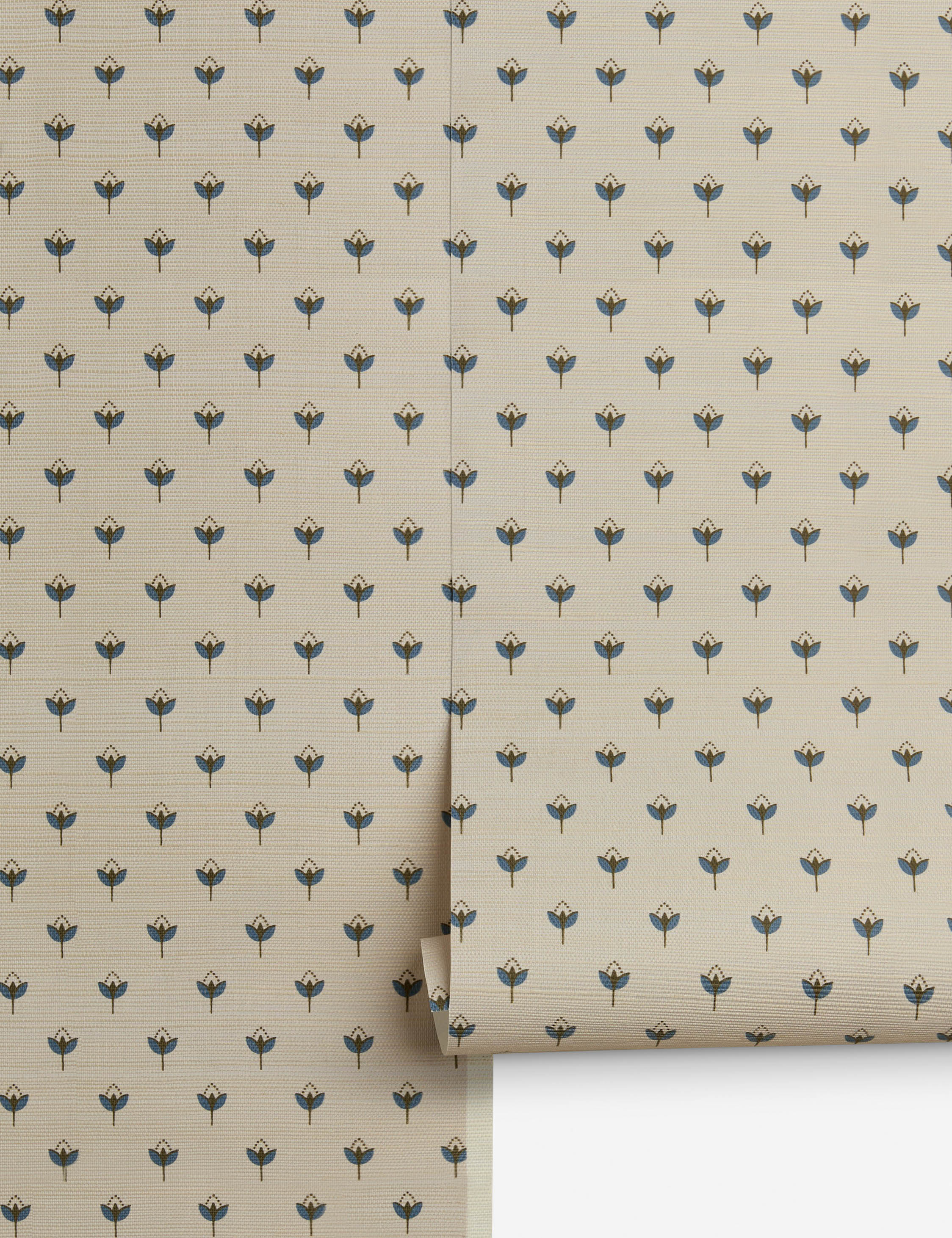 Lulu and Georgia Poiret Grasscloth Wallpaper - view 2