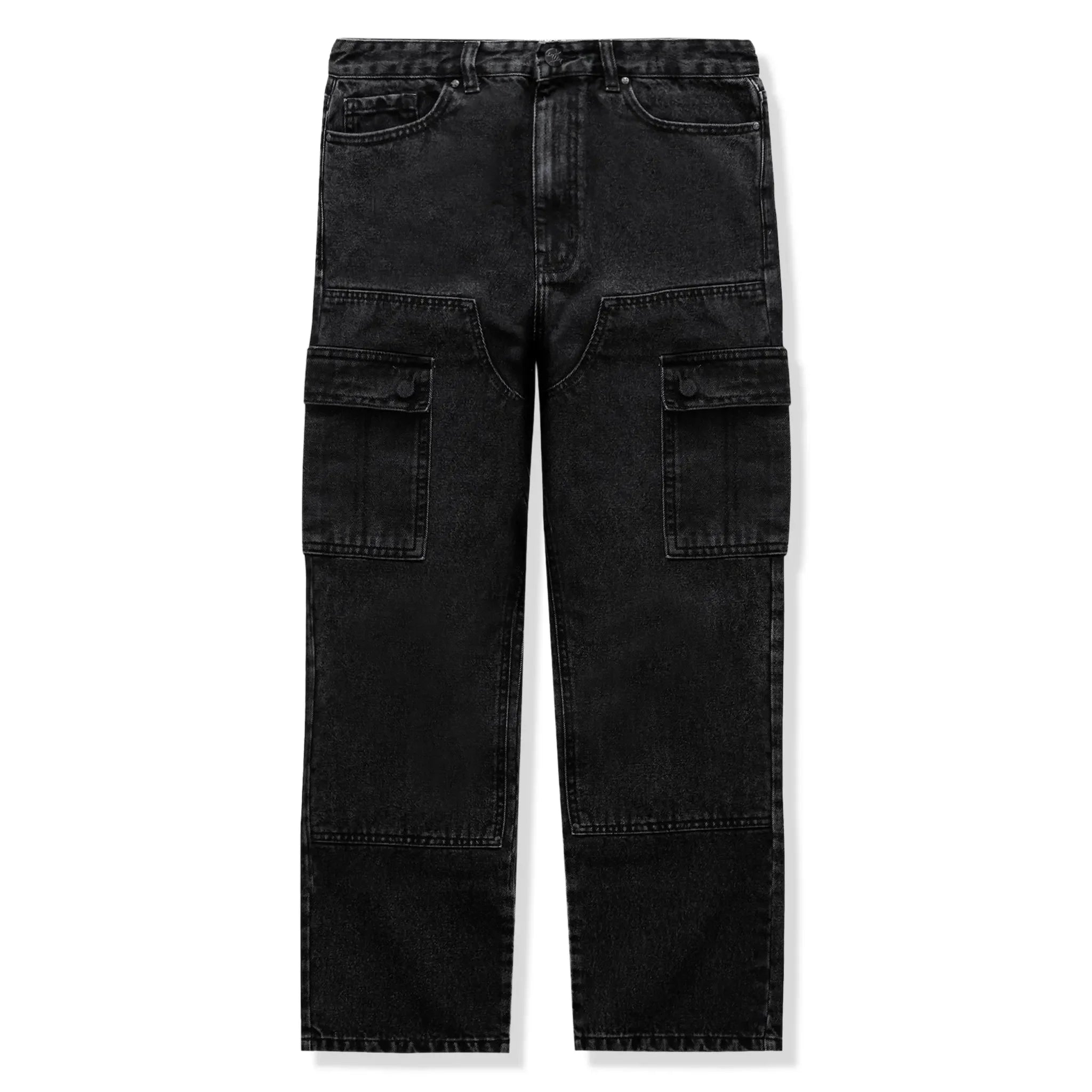 Bénir Clothing Cargo Carpenter Black Jeans