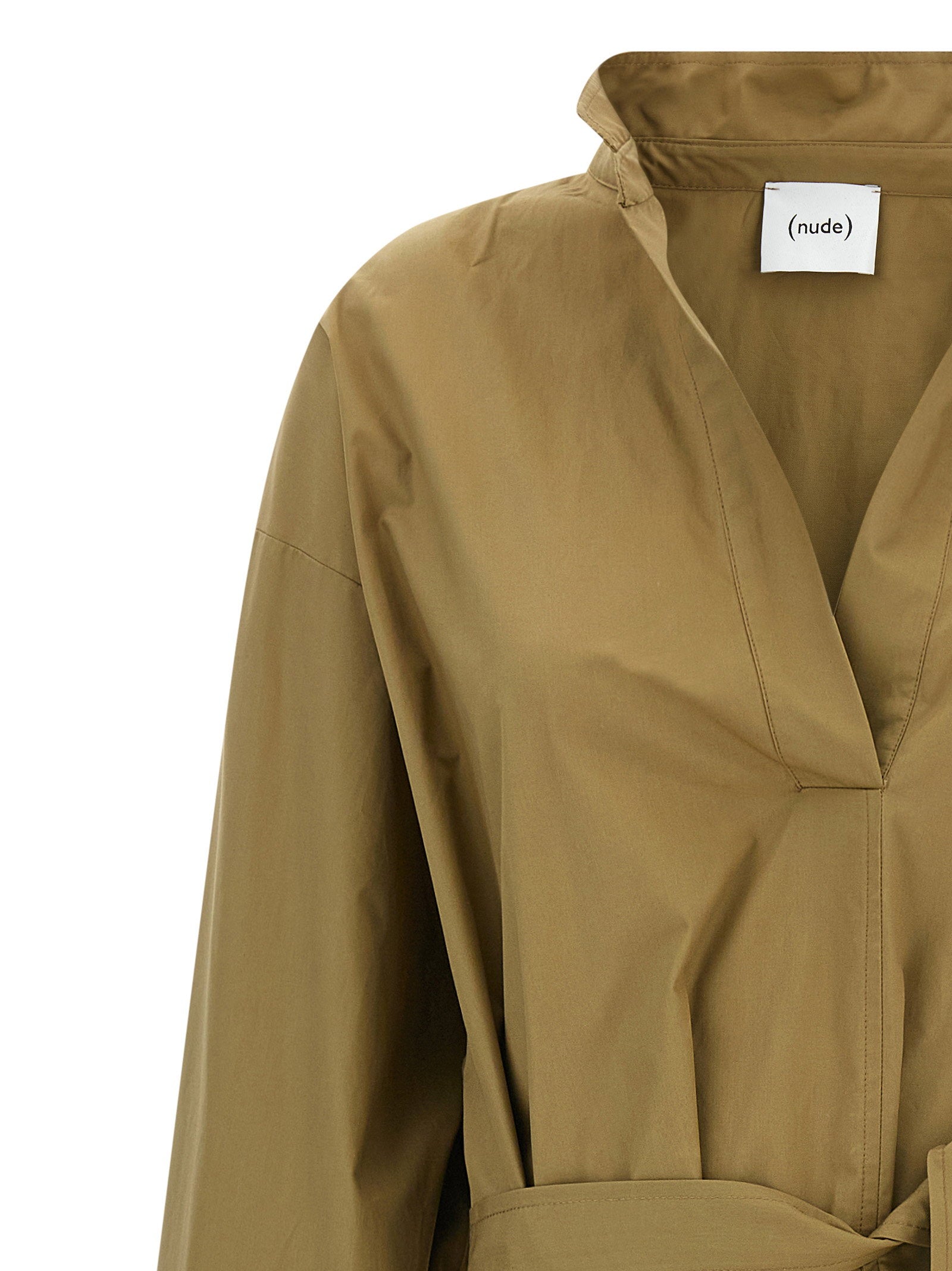 Nude Chemisier Dress – 100% cotton - view 3