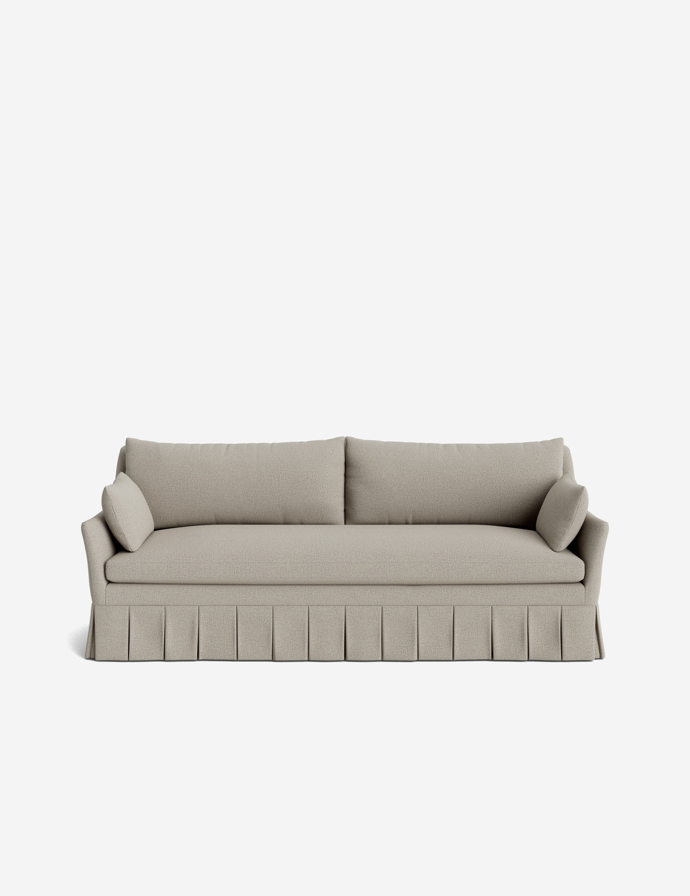 Lulu and Georgia Portola Pleated Sofa - view 65