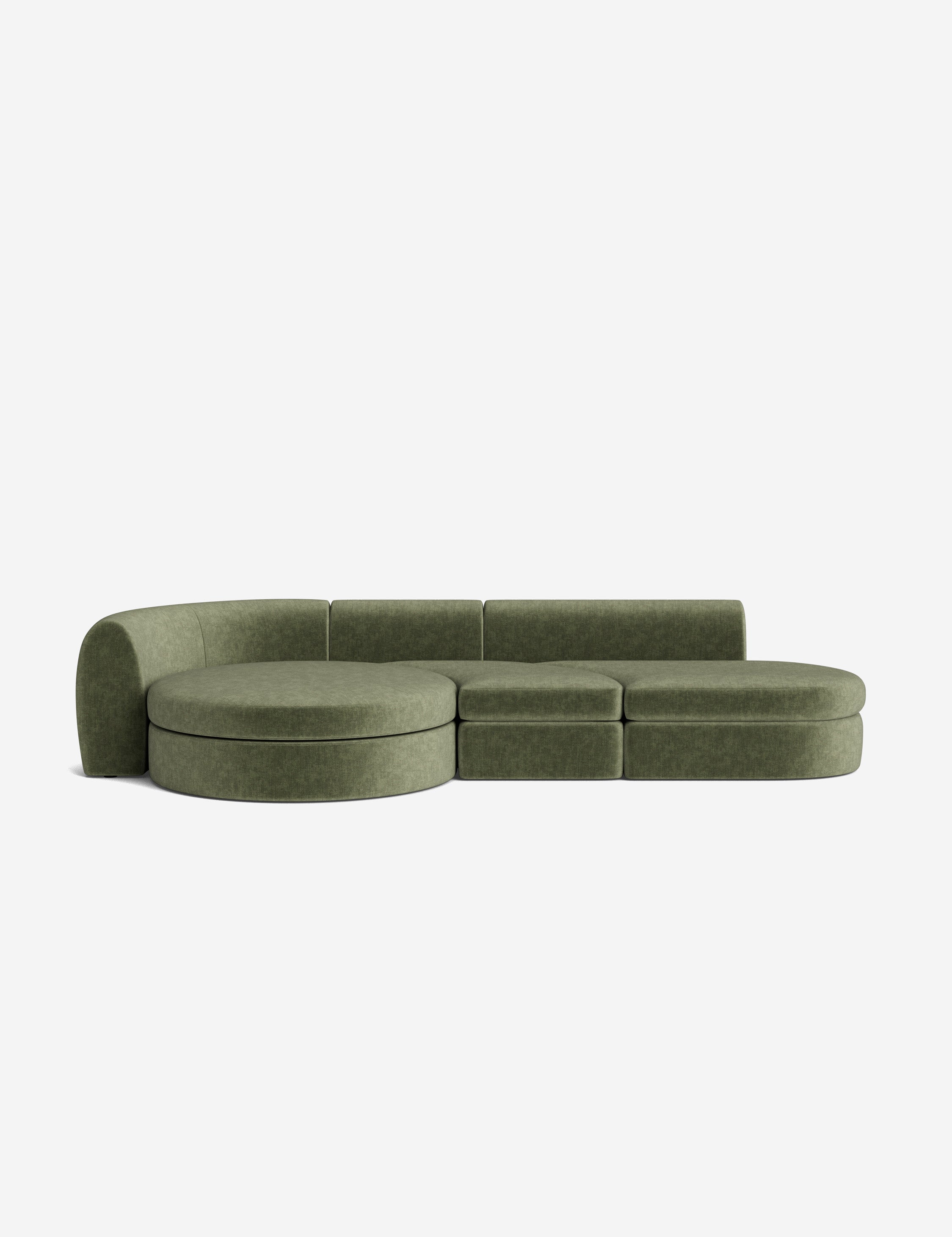 Lulu and Georgia Buckley Modular Chaise Sectional Sofa - view 98